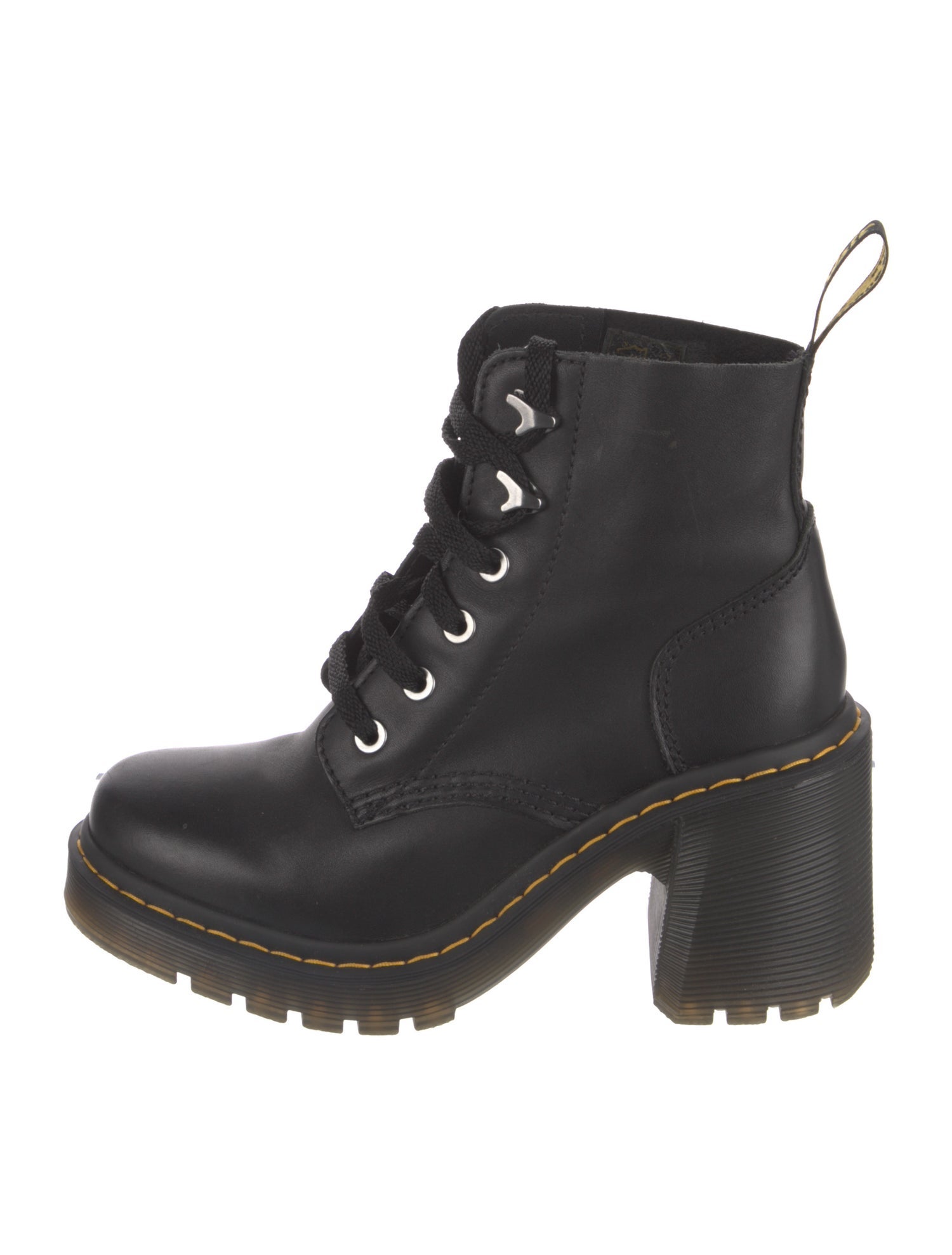 Dr. Martens Leather Combat Boots