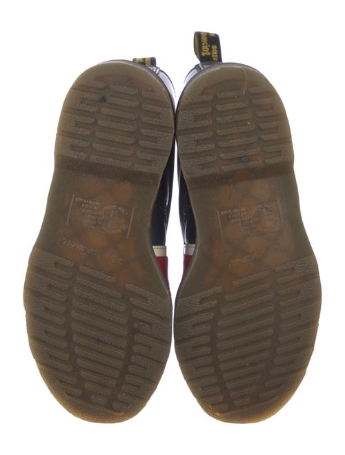 Dr. Martens Leather Patterned Combat Boots