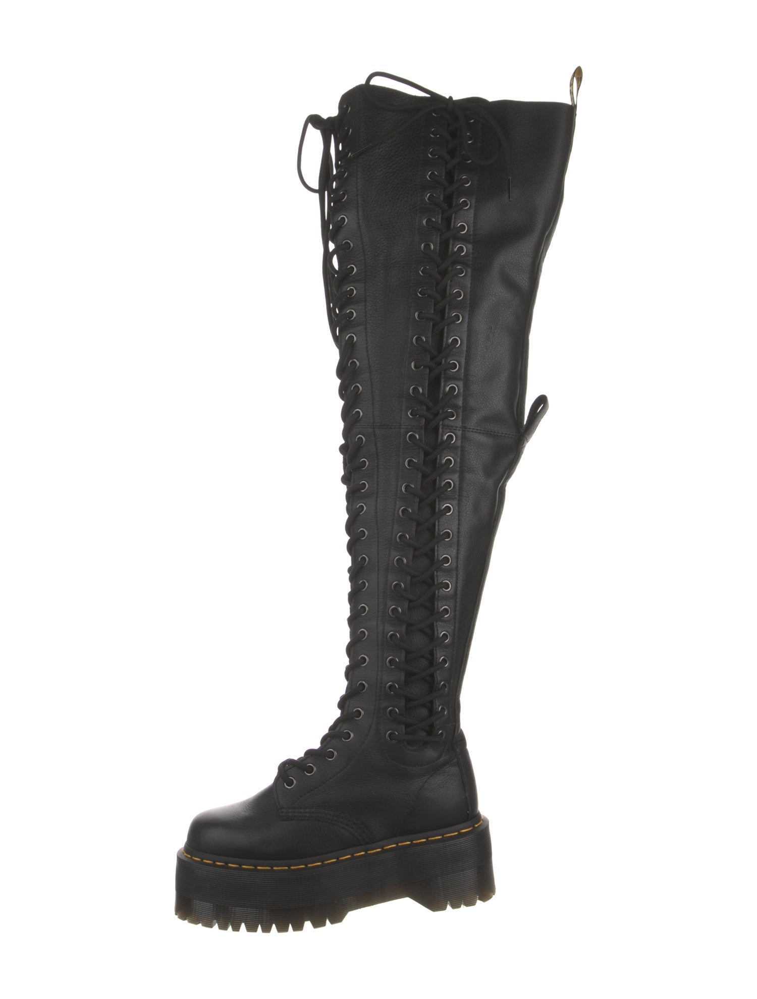 Dr. Martens Leather Lace-Up Boots