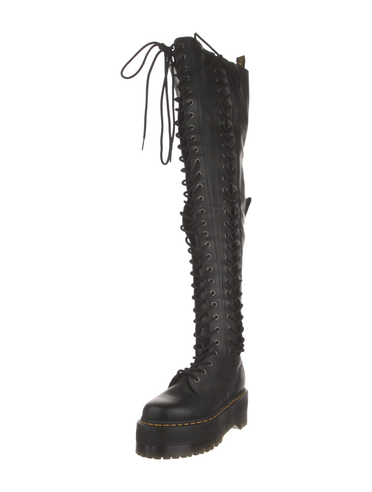 Dr. Martens Leather Lace-Up Boots