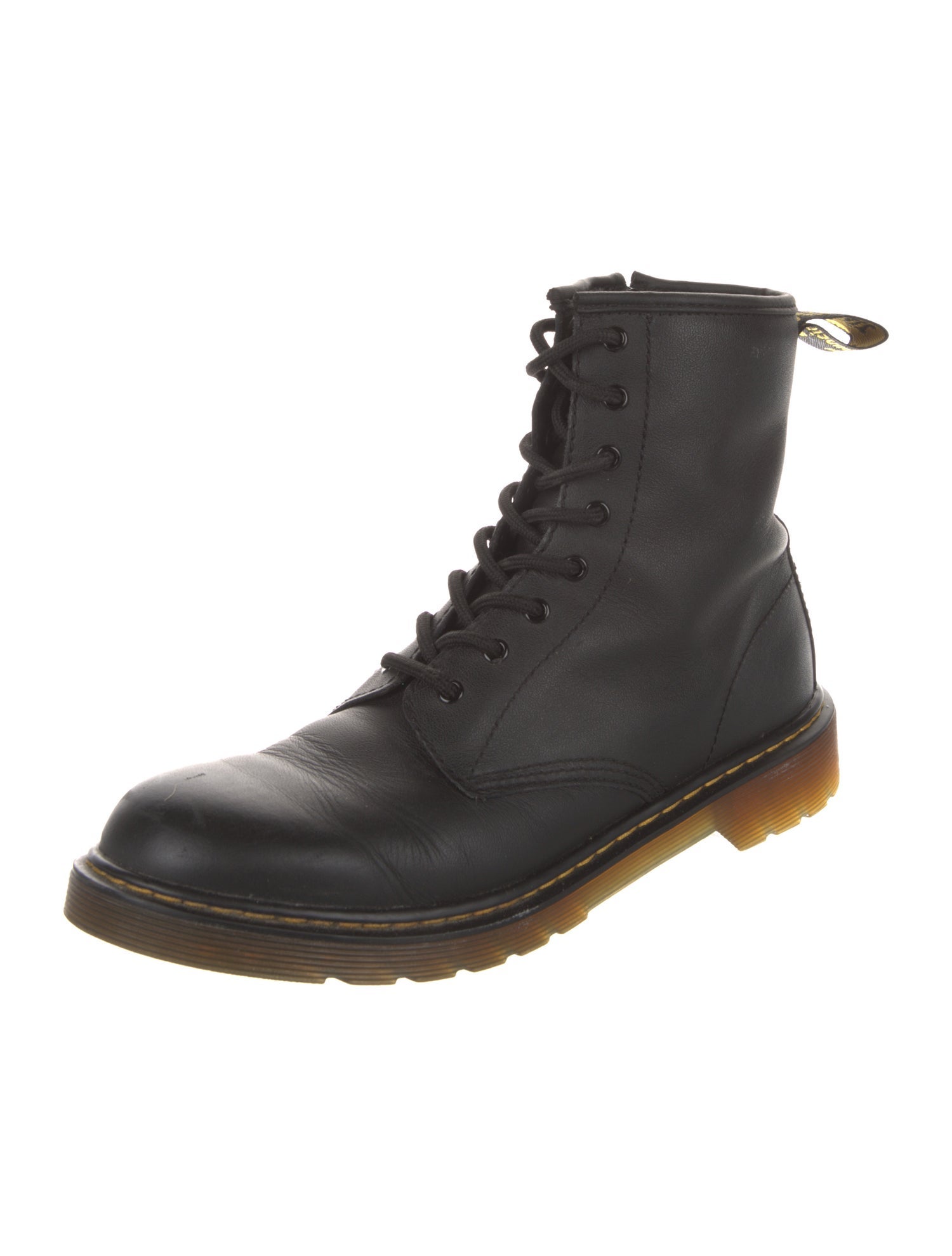 Dr. Martens Leather Combat Boots