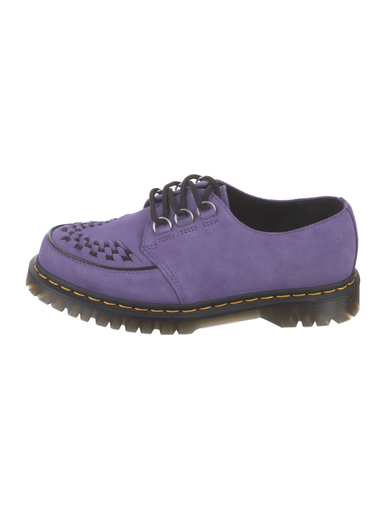 Dr. Martens Leather Patterned Derby Shoes