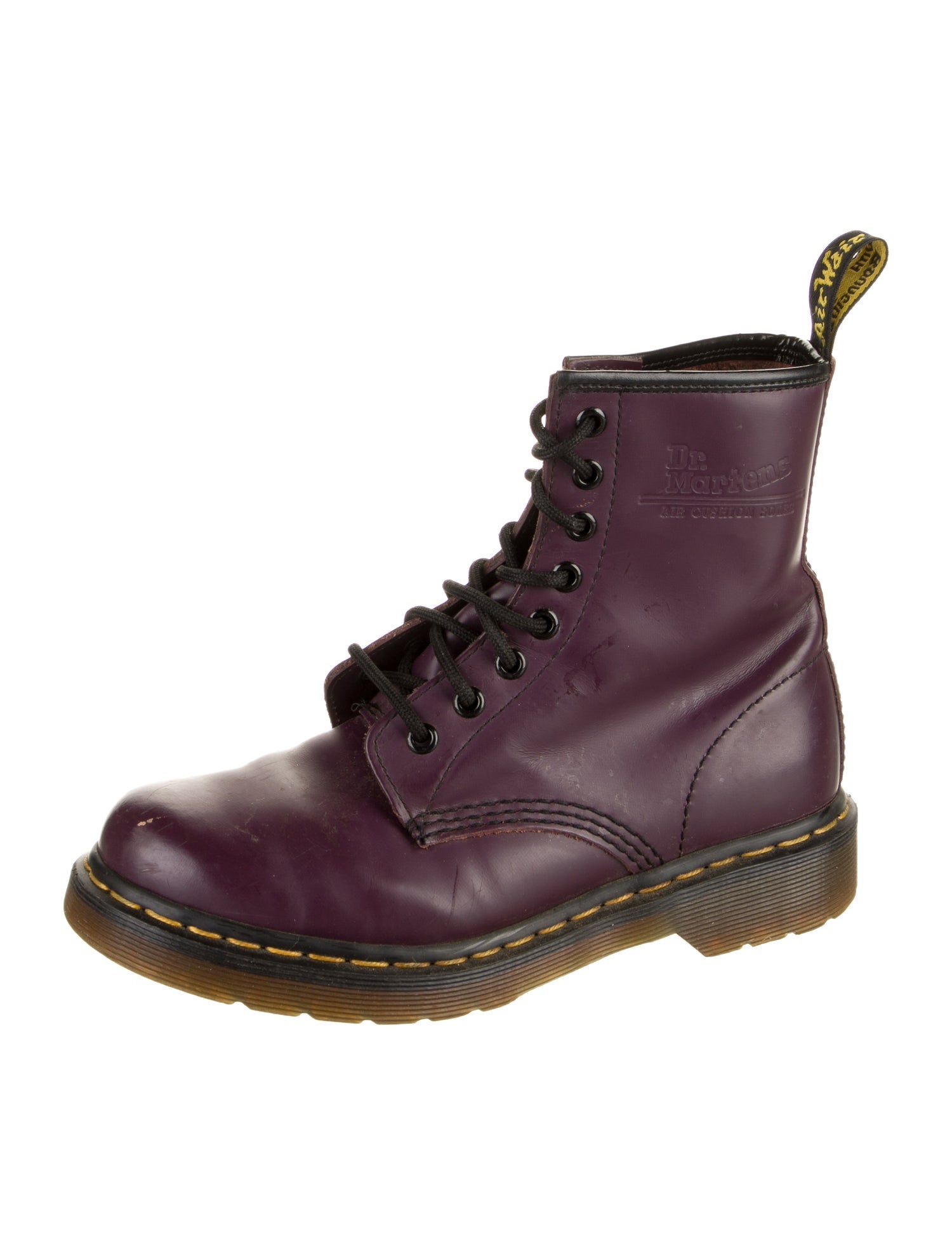 Dr. Martens Leather Combat Boots