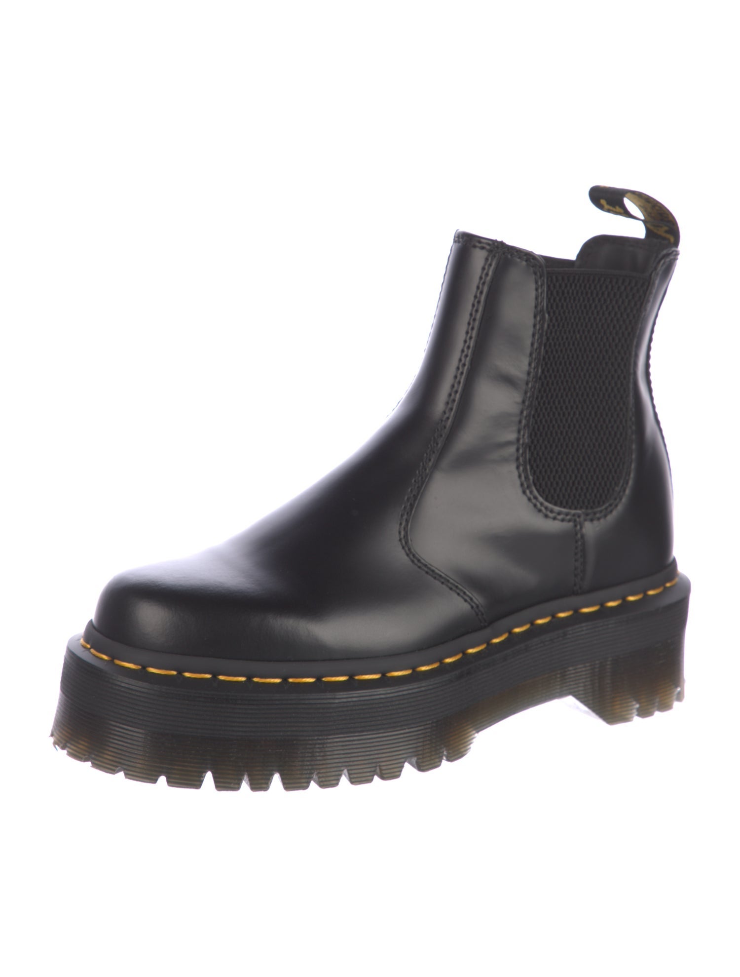 Dr. Martens Leather Mesh Accents Chelsea Boots