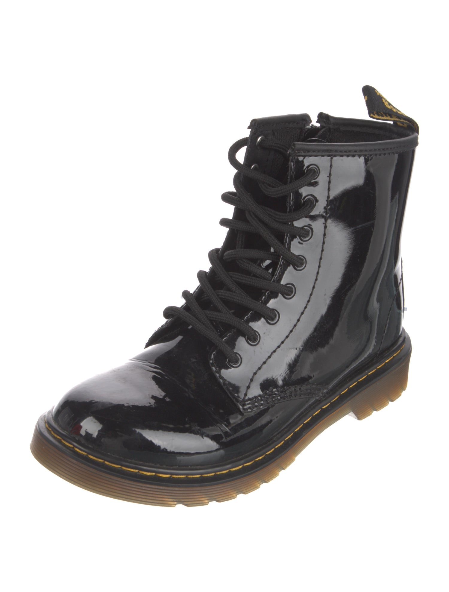 Dr. Martens Patent Leather Combat Boots