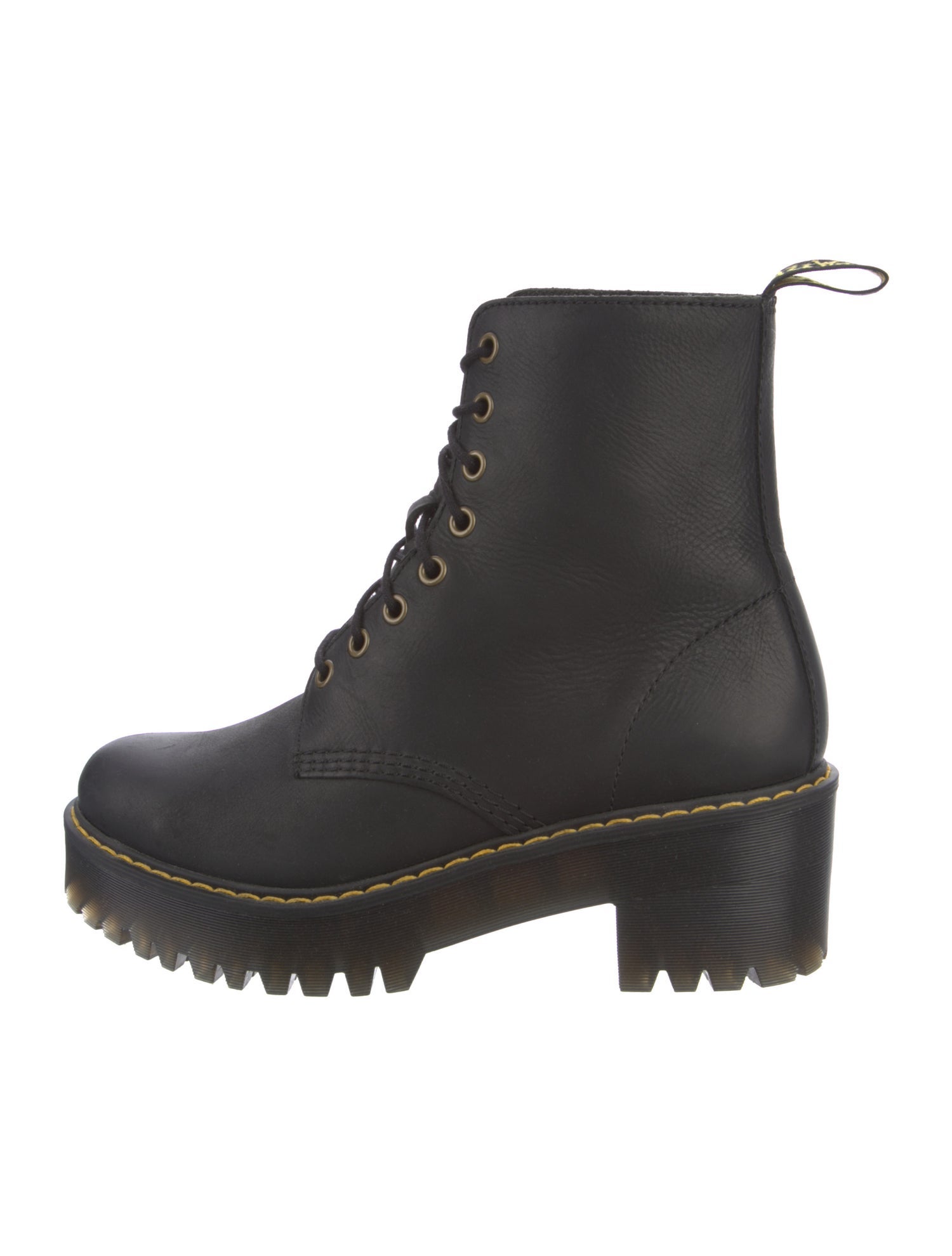 Dr. Martens Leather Combat Boots