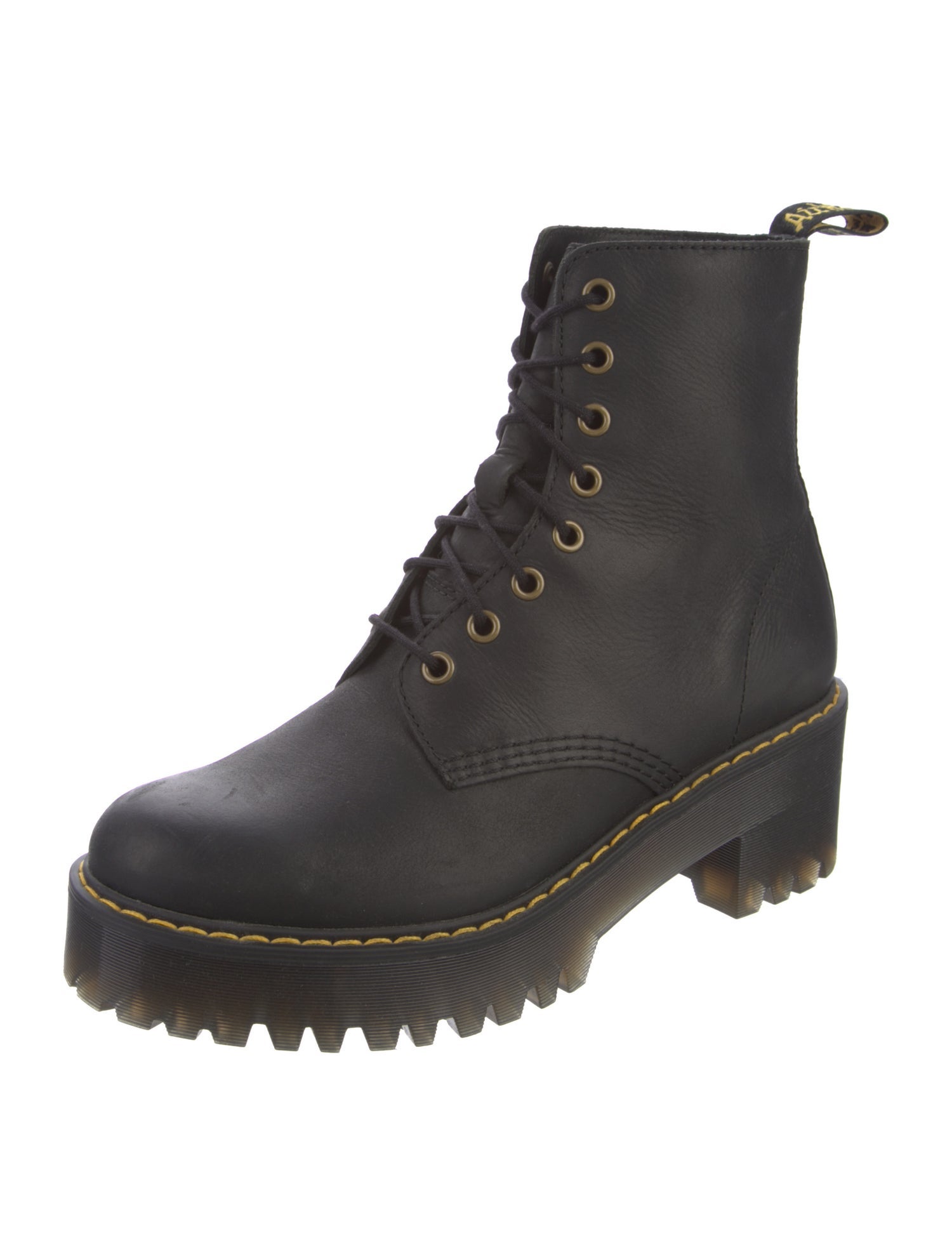 Dr. Martens Leather Combat Boots