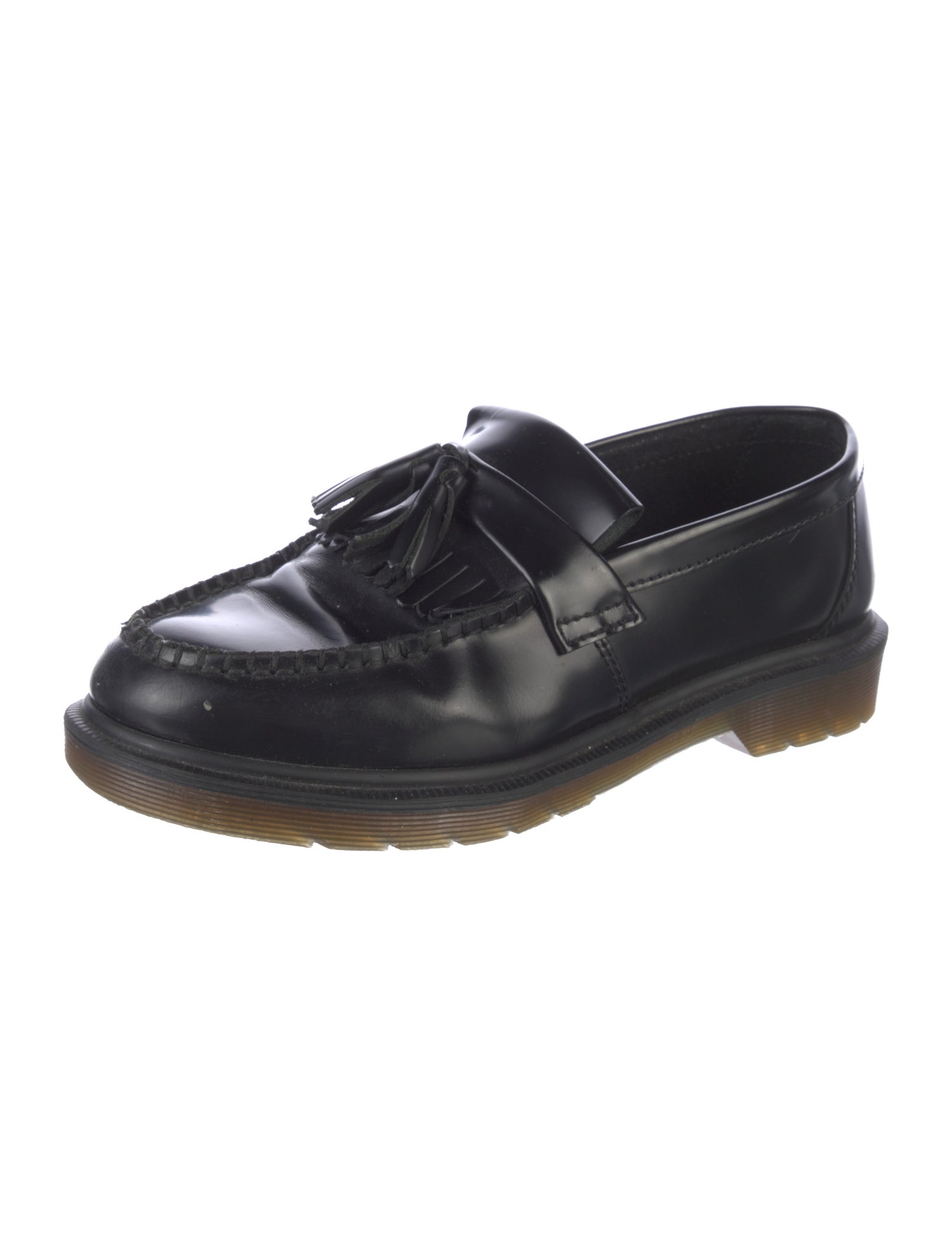 Dr. Martens Leather Tassel Accents Mules
