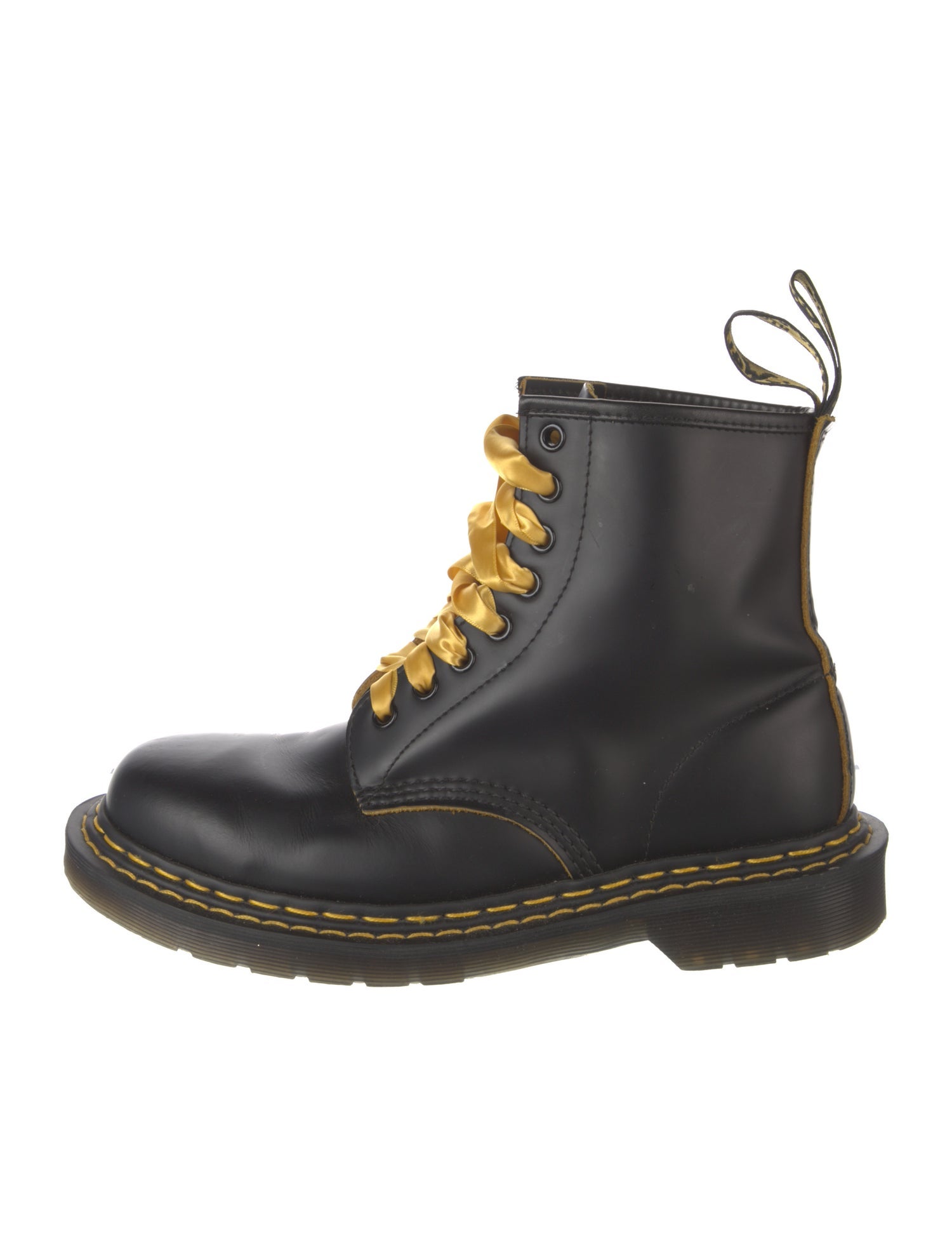 Dr. Martens Leather Combat Boots