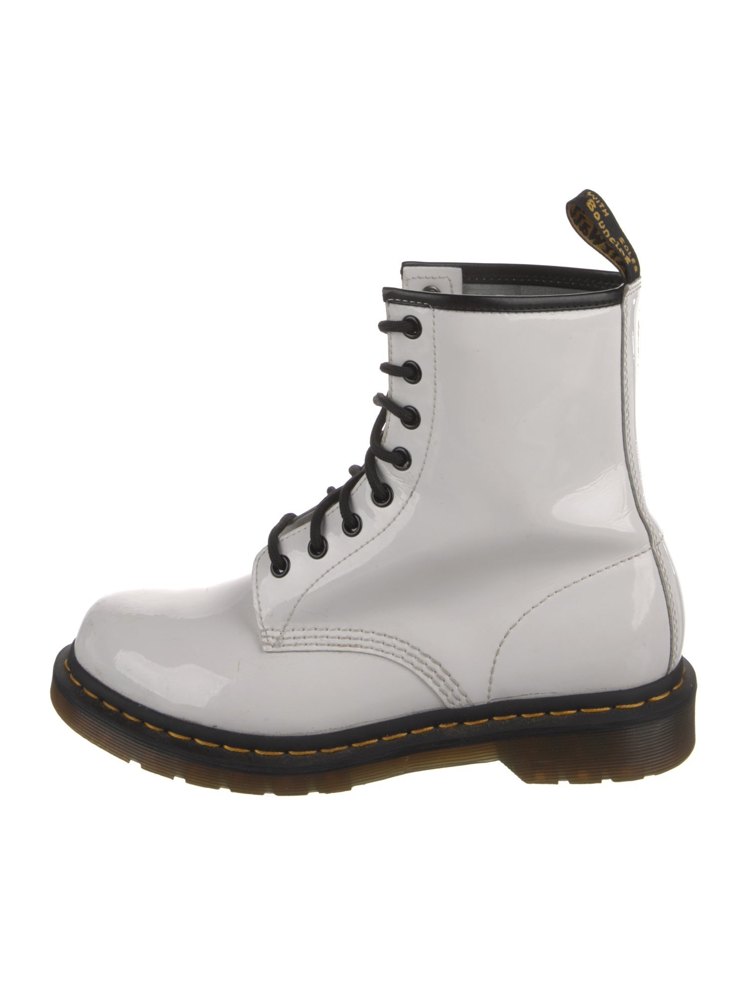 Dr. Martens Patent Leather Combat Boots