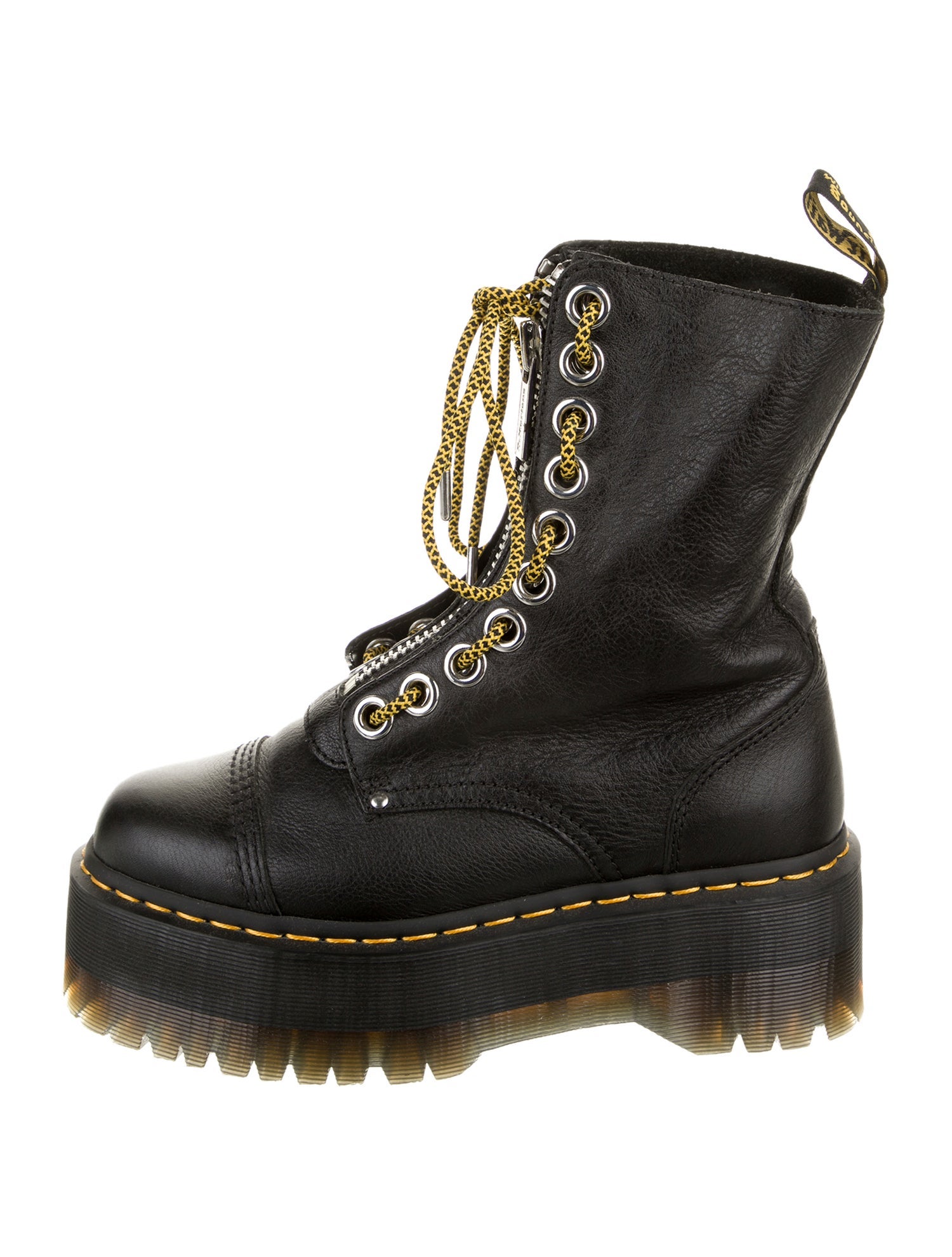 Dr. Martens Leather Combat Boots