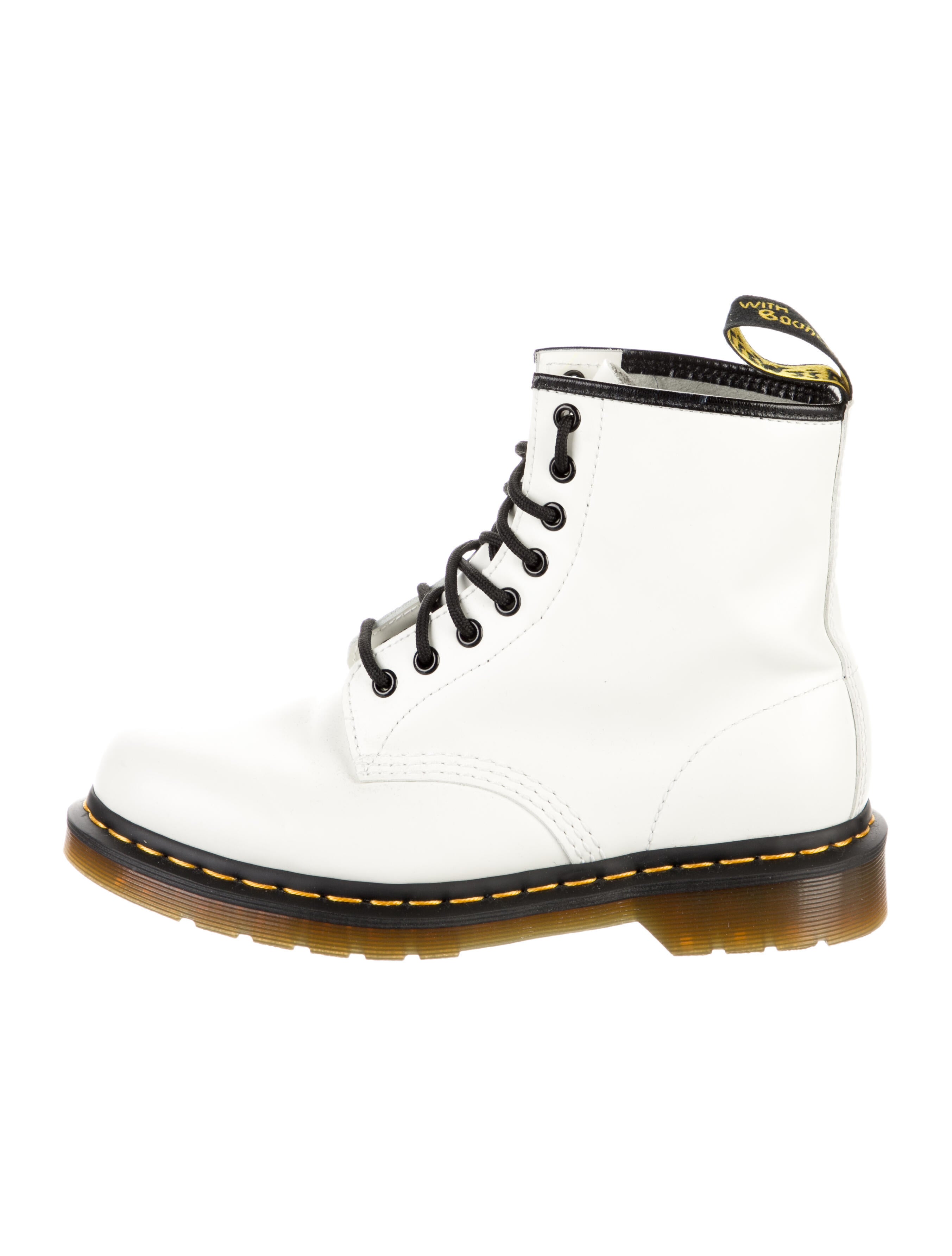Dr. Martens Patent Leather Combat Boots