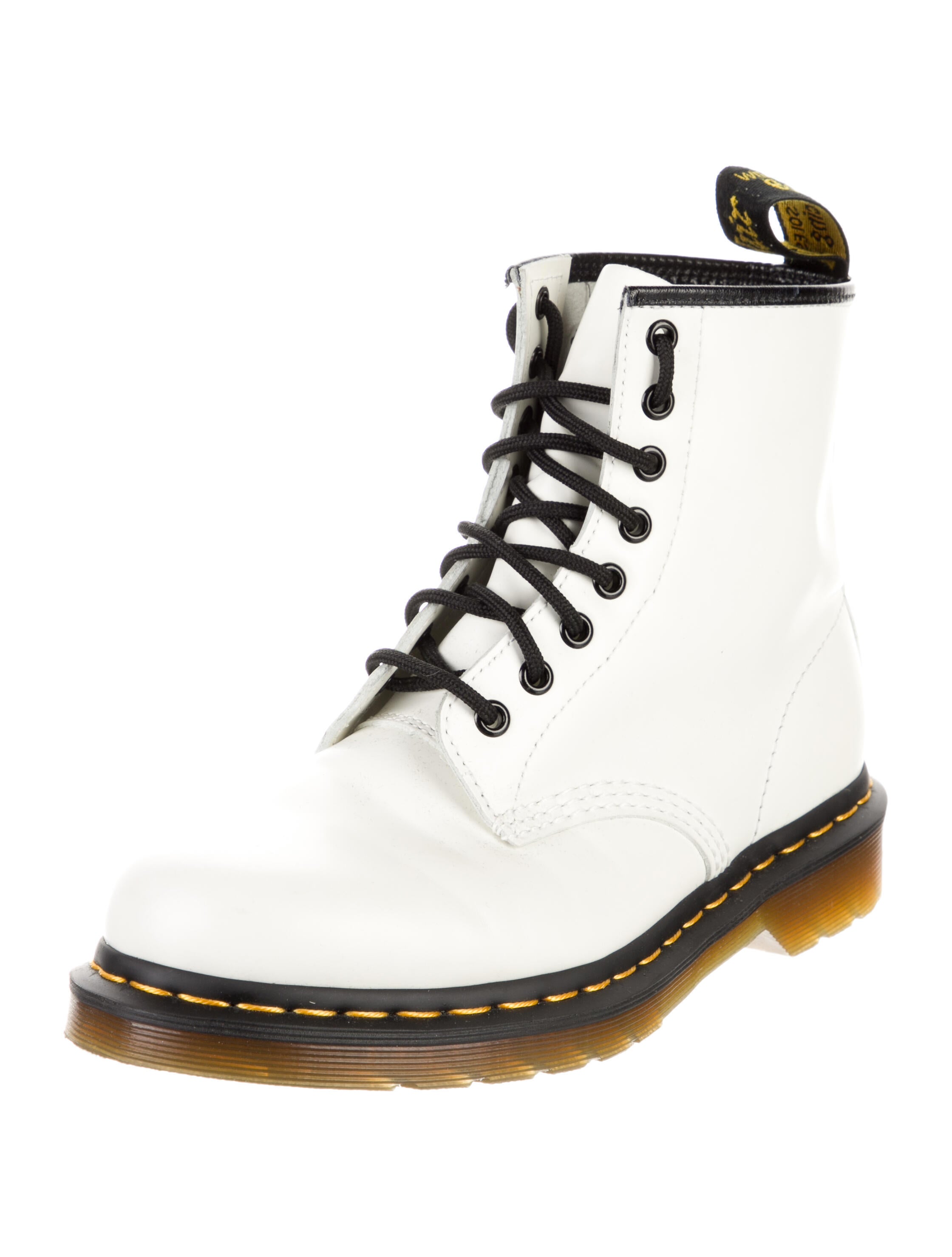 Dr. Martens Patent Leather Combat Boots