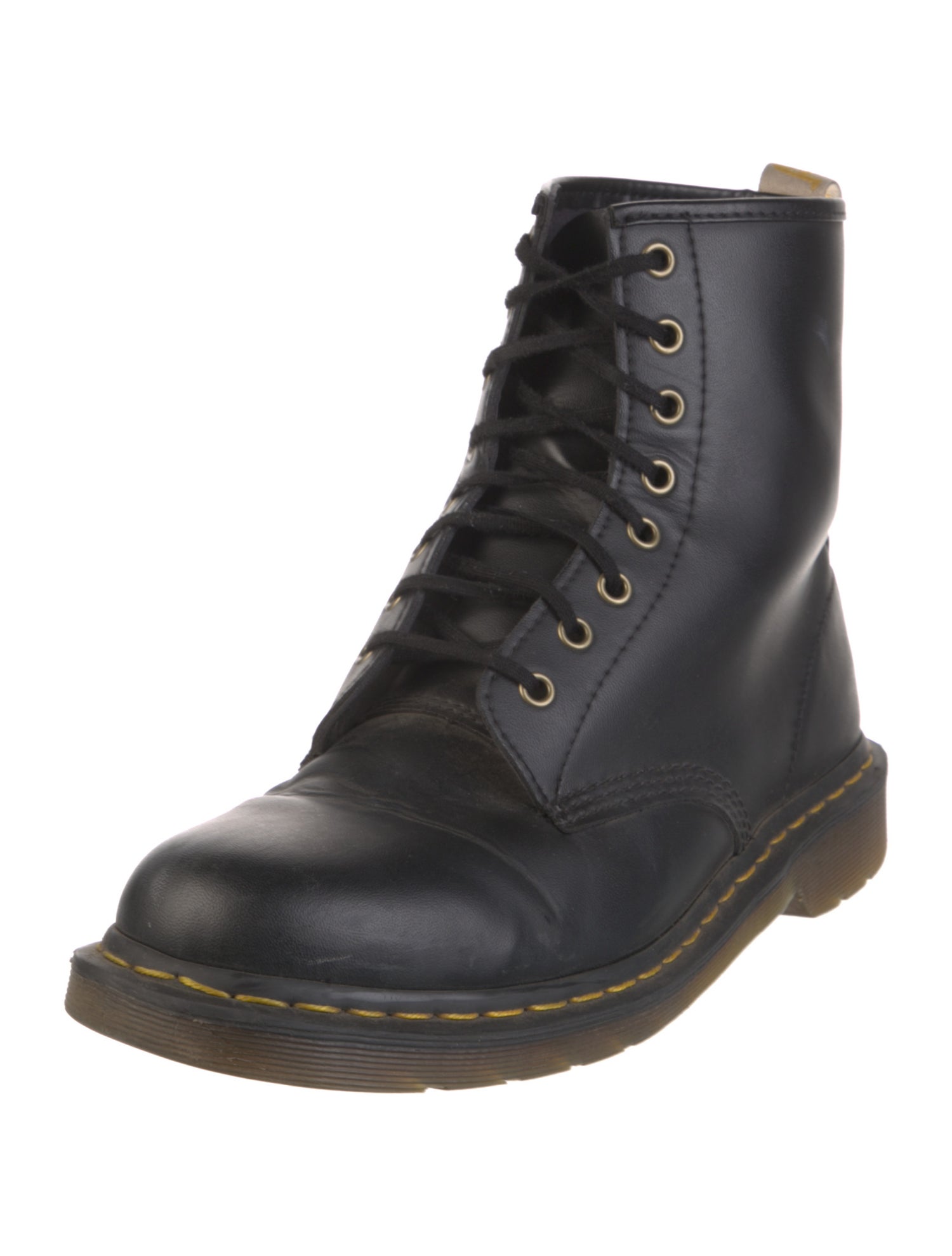 Dr. Martens Leather Combat Boots