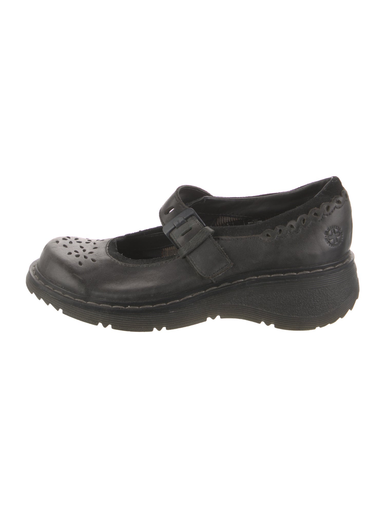 Dr. Martens Leather Mary Jane Flats
