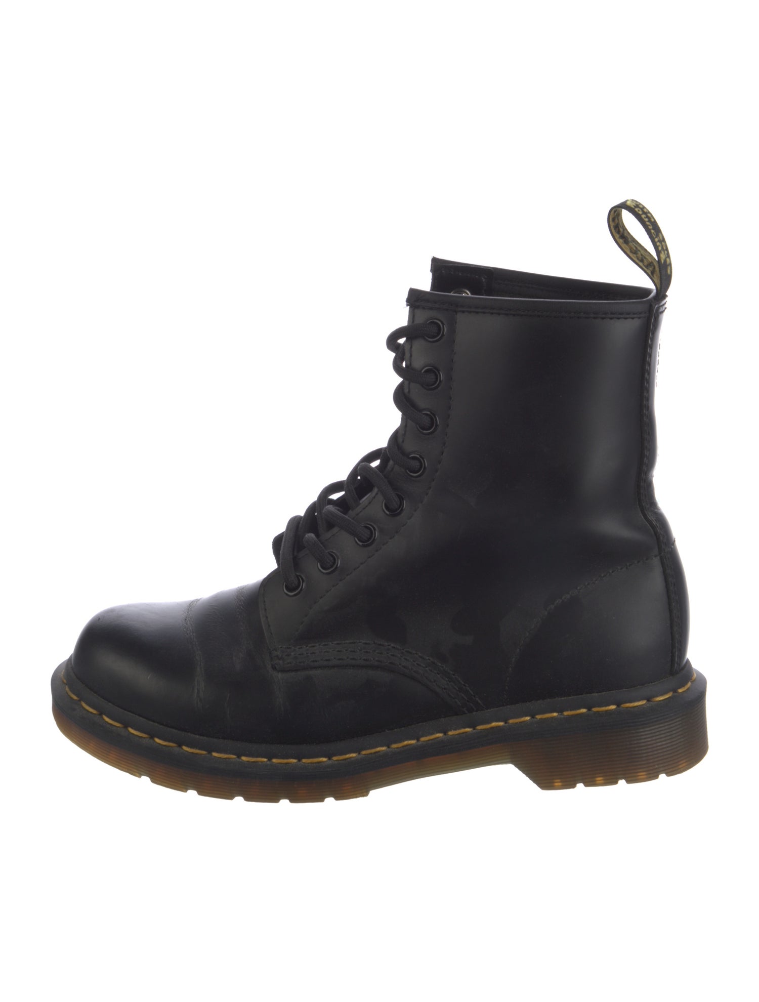 Dr. Martens Leather Combat Boots