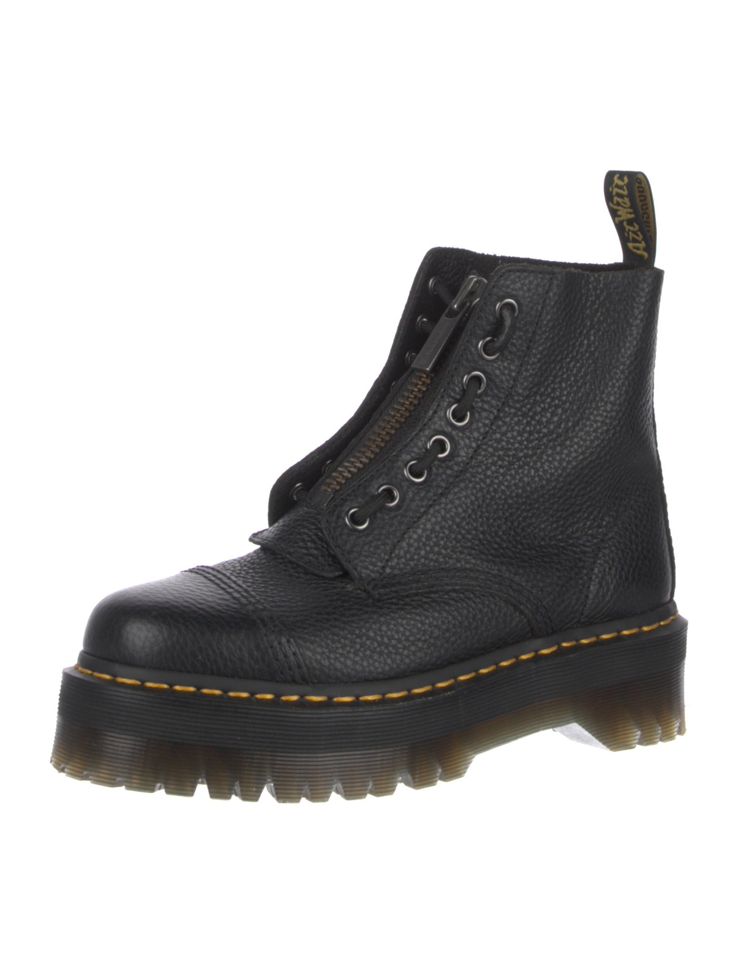 Dr. Martens Leather Combat Boots