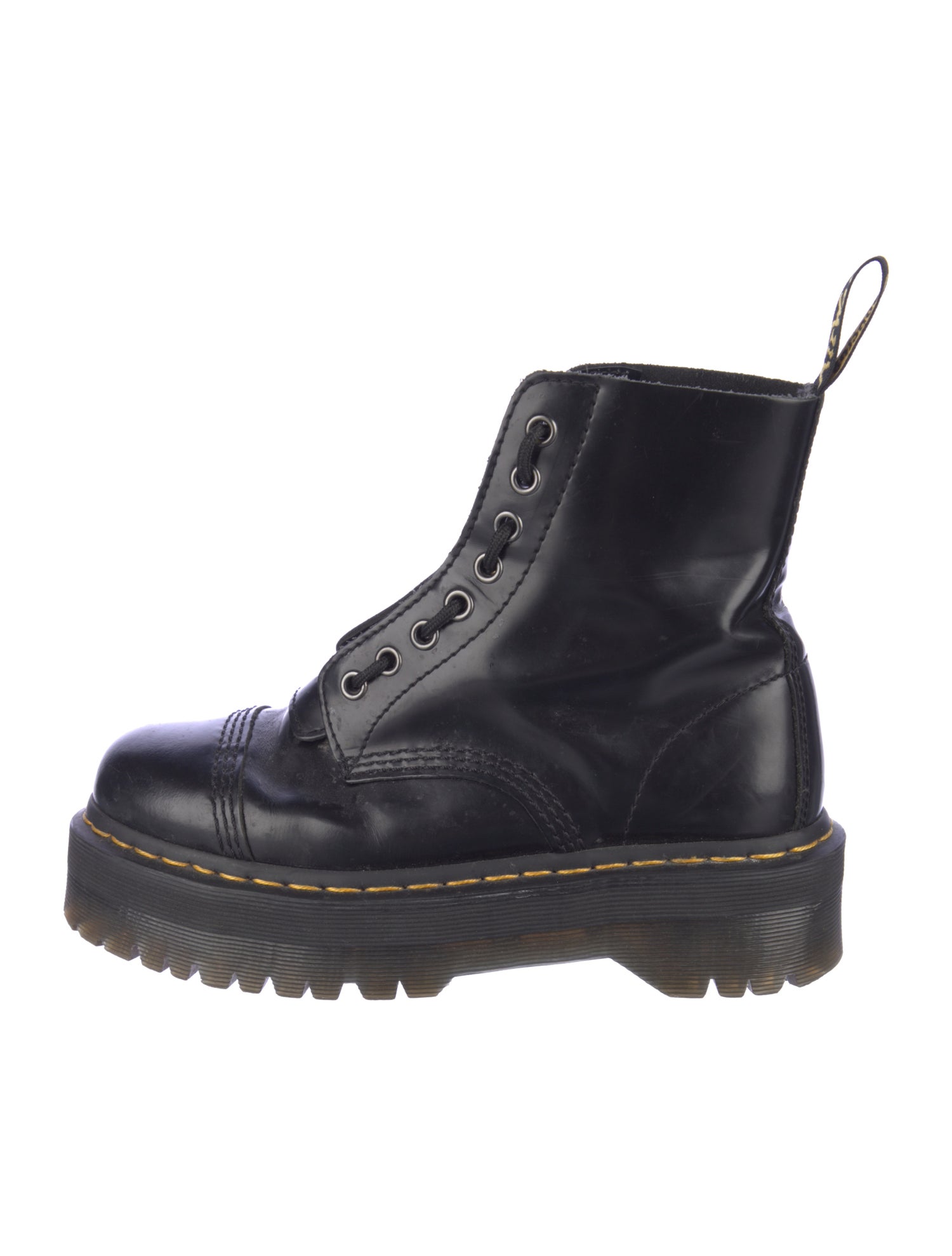 Dr. Martens Leather Combat Boots