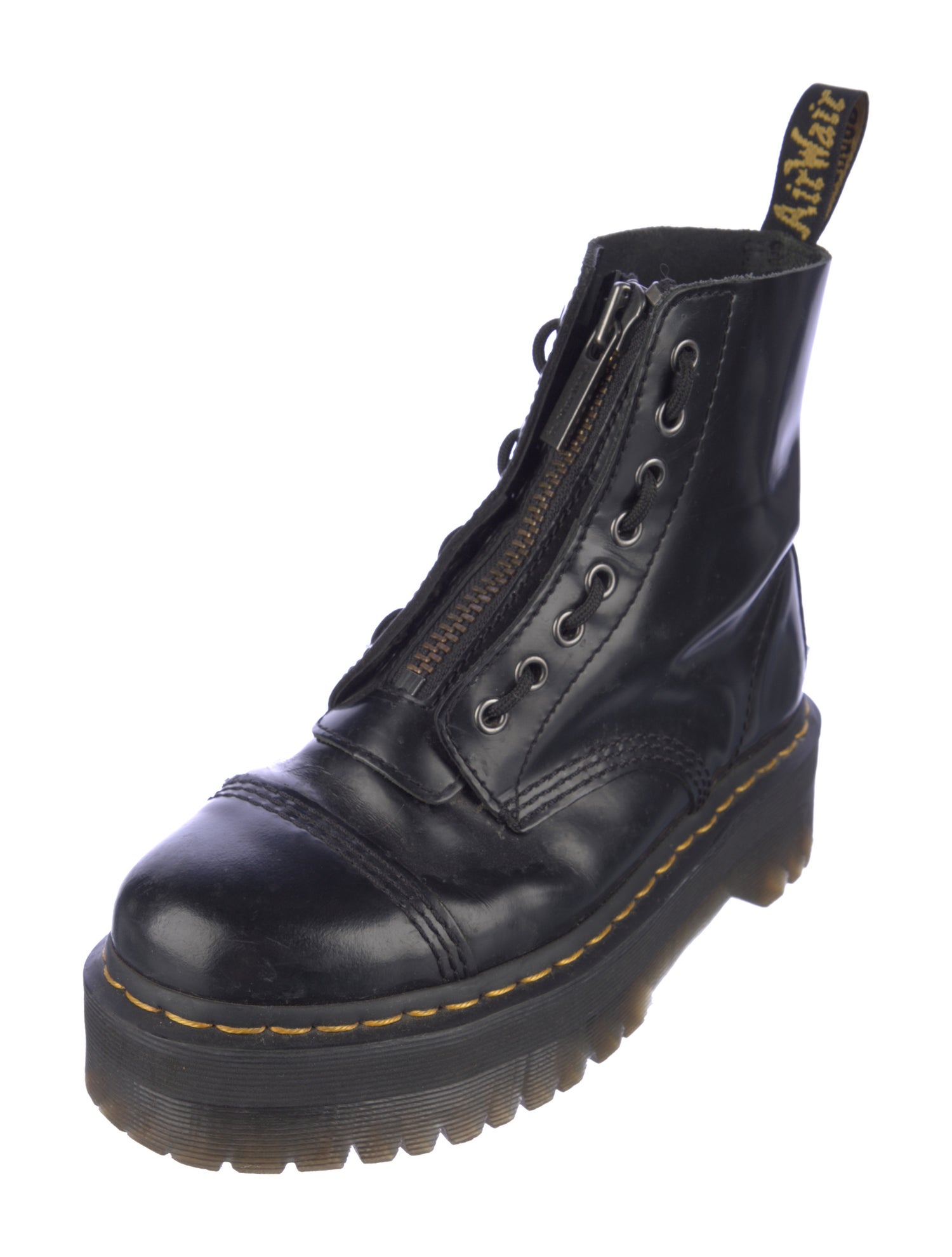 Dr. Martens Leather Combat Boots