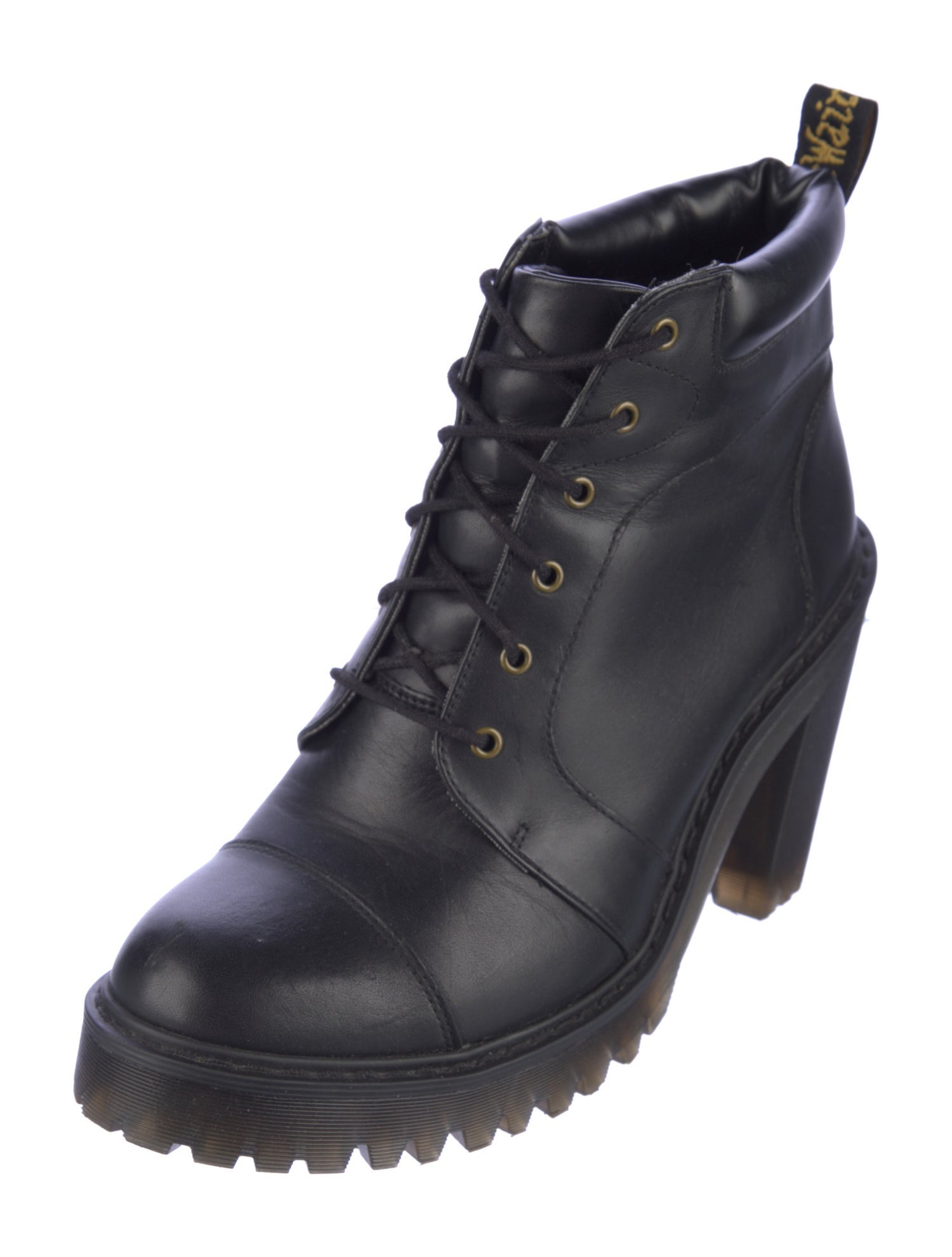 Dr. Martens Leather Combat Boots