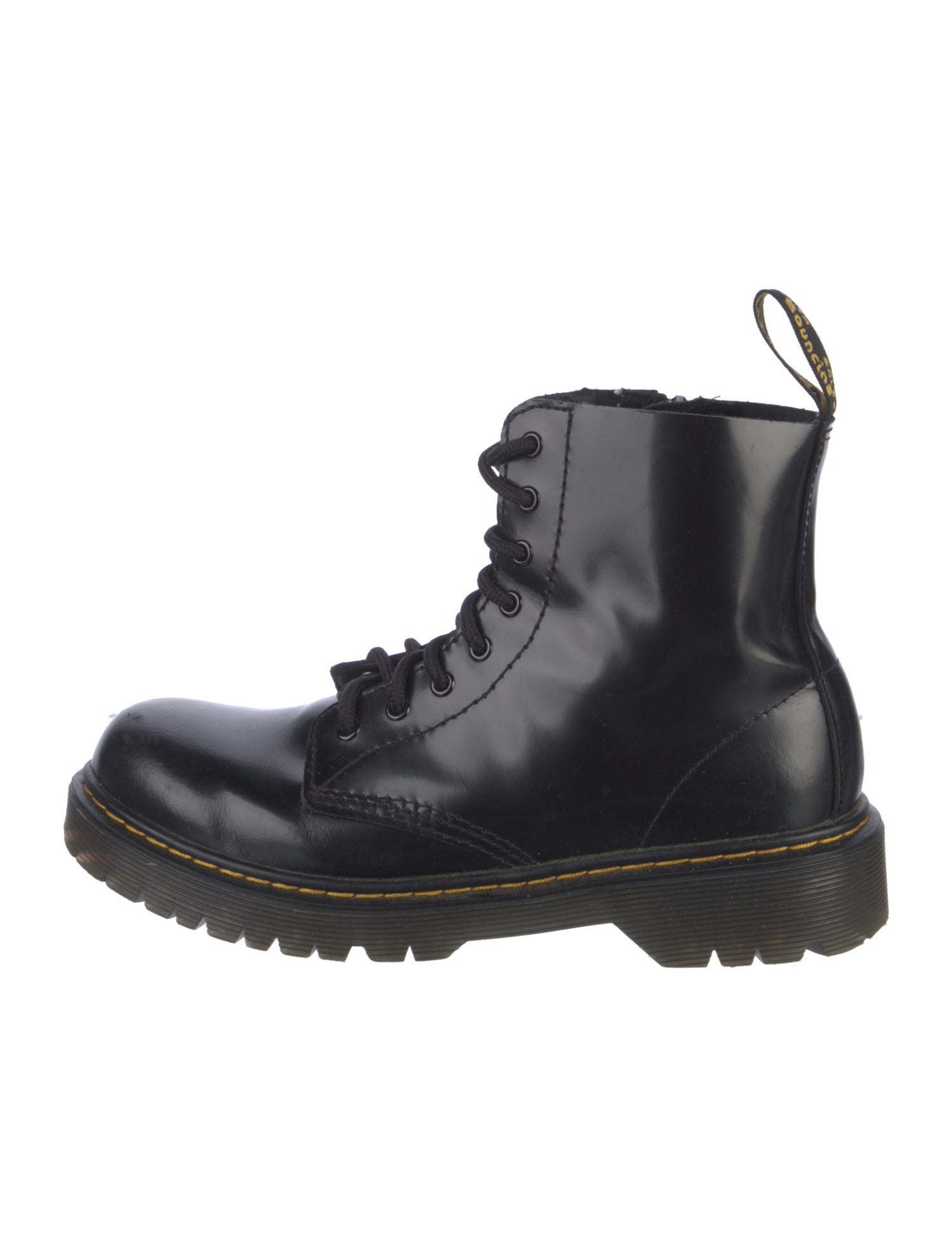 Dr. Martens Leather Combat Boots