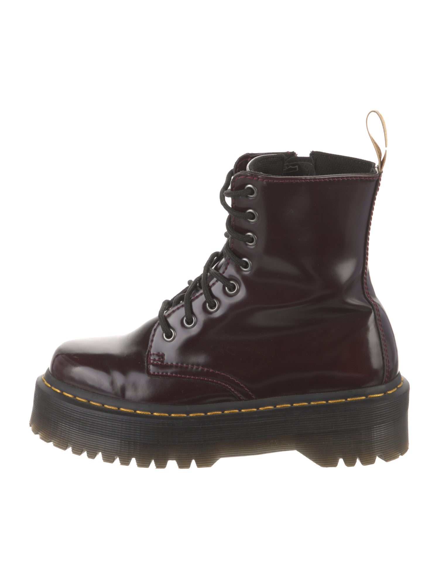 Dr. Martens Patent Leather Combat Boots