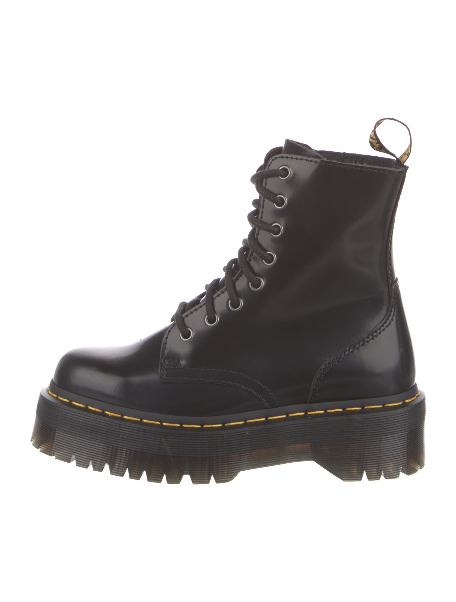 Dr. Martens Patent Leather Combat Boots