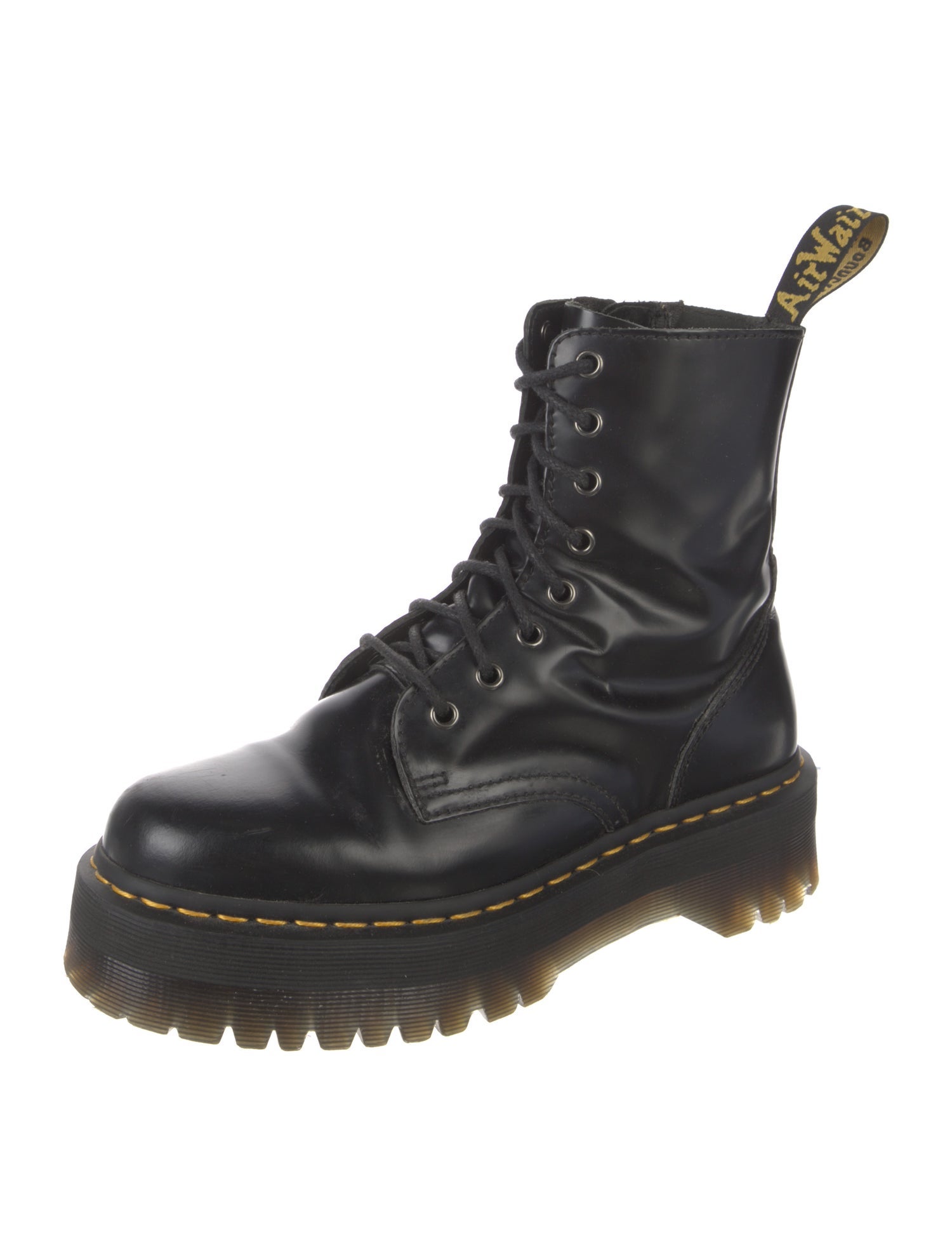 Dr. Martens Leather Combat Boots