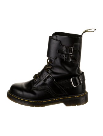 Dr. Martens Leather Combat Boots