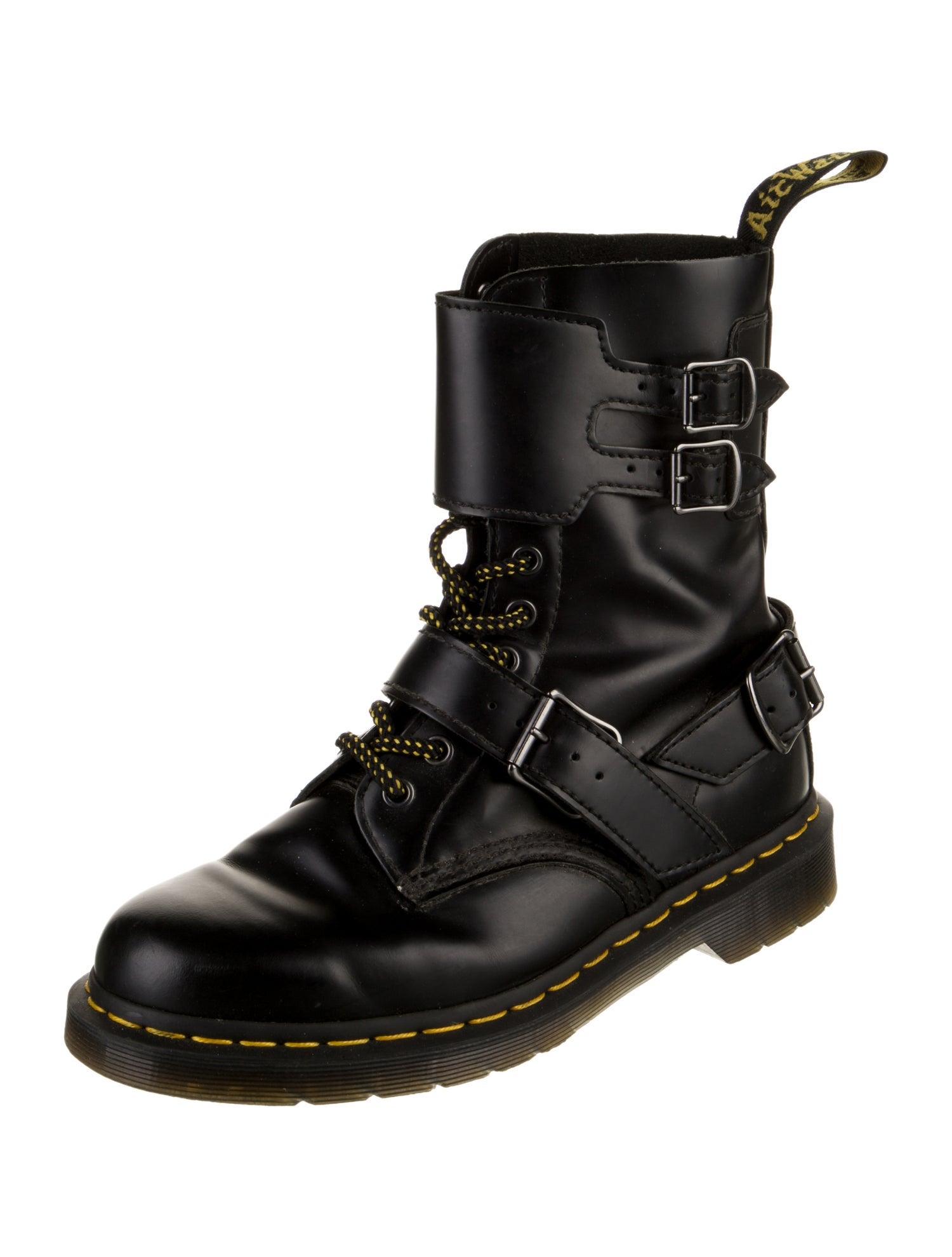 Dr. Martens Leather Combat Boots