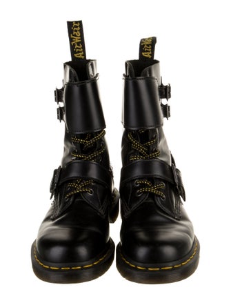 Dr. Martens Leather Combat Boots