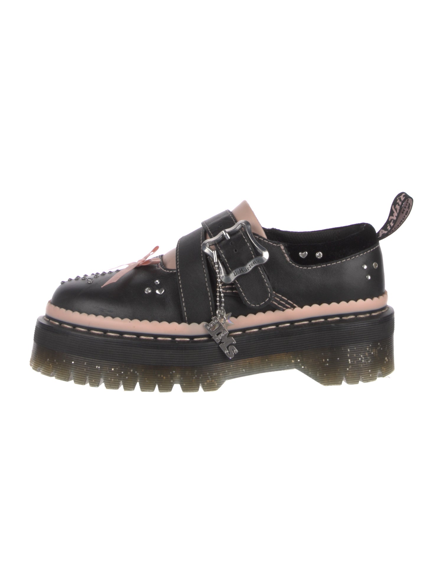 Dr. Martens Leather Studded Accents Oxfords