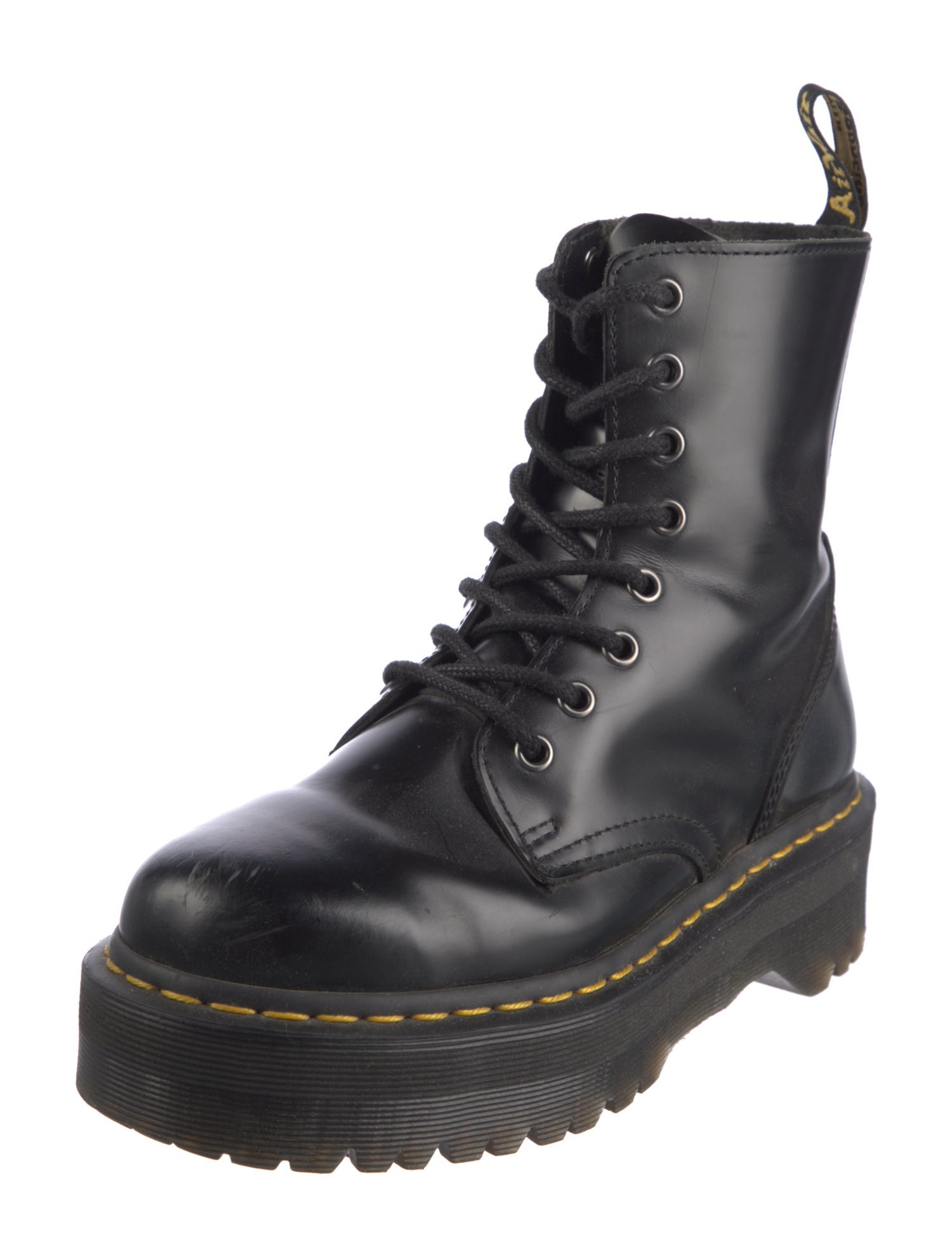Dr. Martens Leather Combat Boots