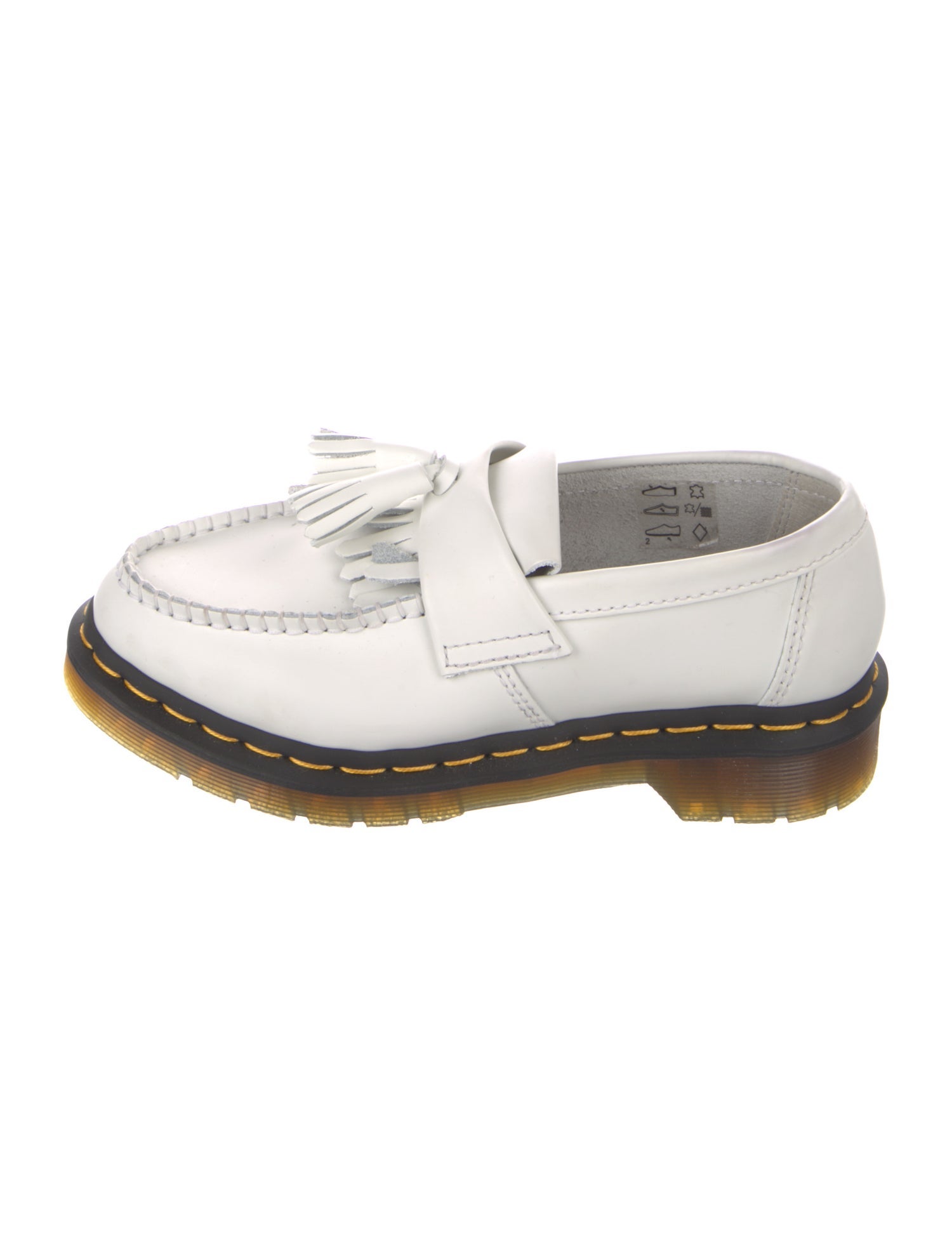 Dr. Martens Leather Tassel Accents Loafers