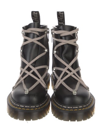 Rick Owens x Dr. Martens Leather Sneakers