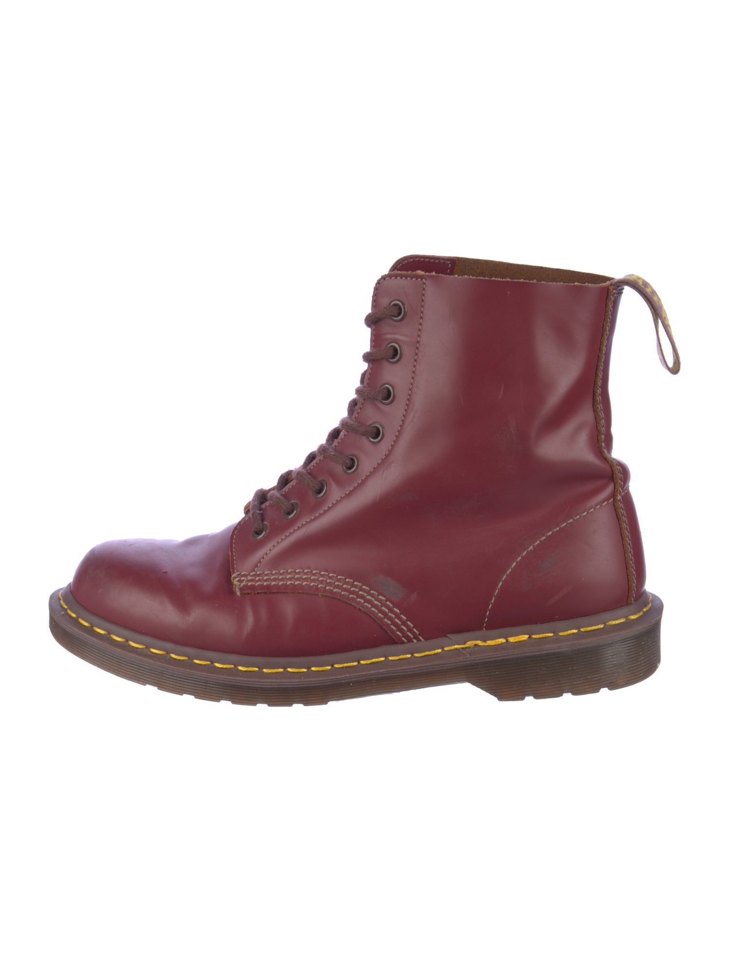 Dr. Martens Leather Lace-Up Boots