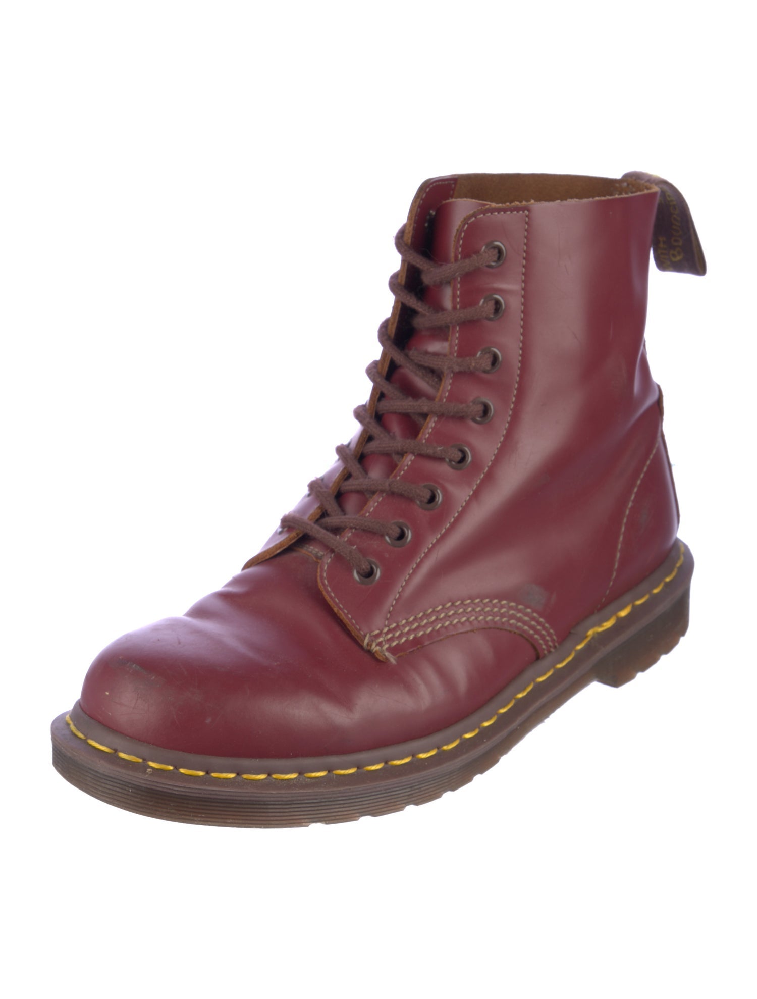 Dr. Martens Leather Lace-Up Boots