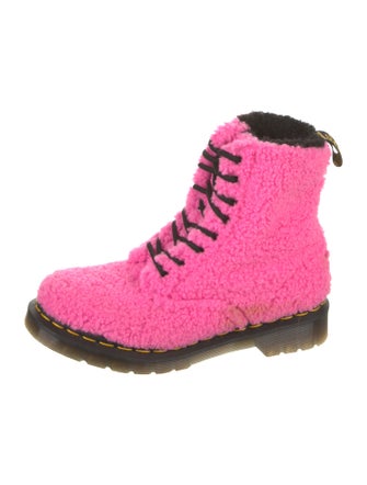 Dr. Martens Shearling Combat Boots