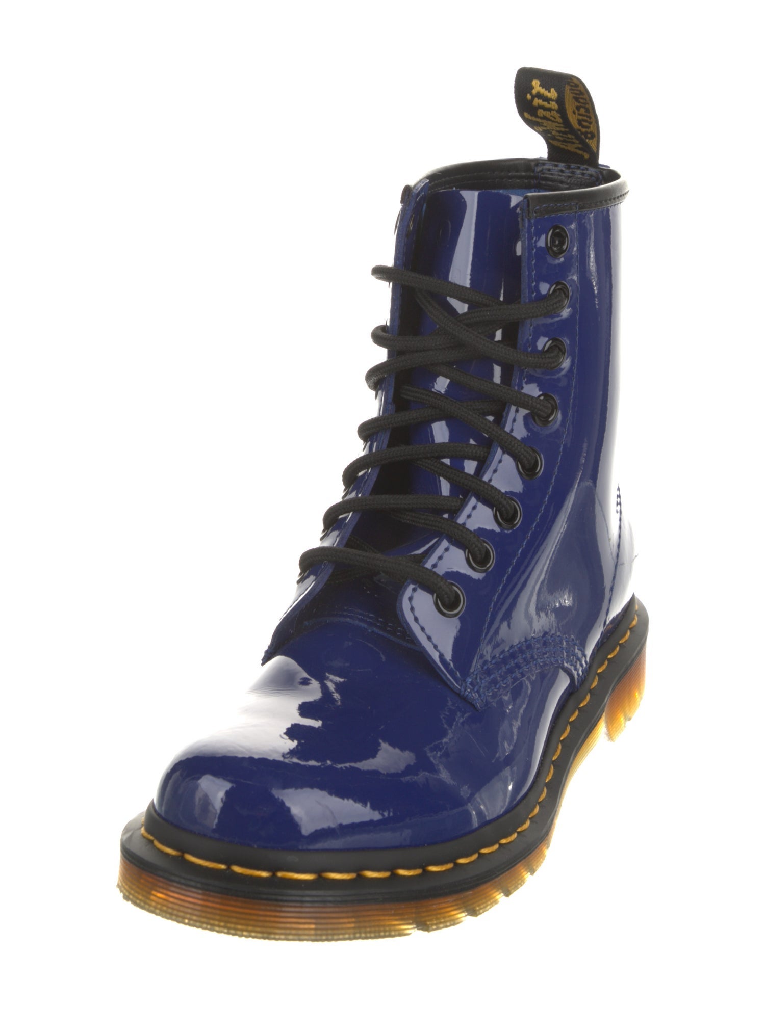 Dr. Martens Patent Leather Combat Boots