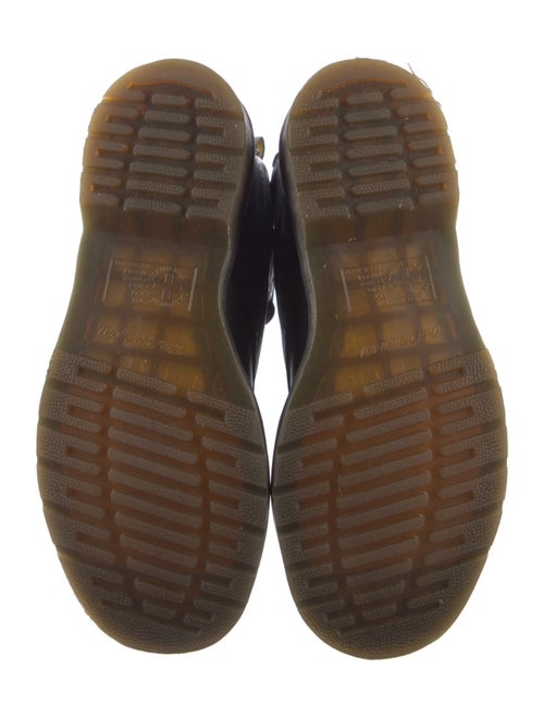 Dr. Martens Leather Floral Print Combat Boots