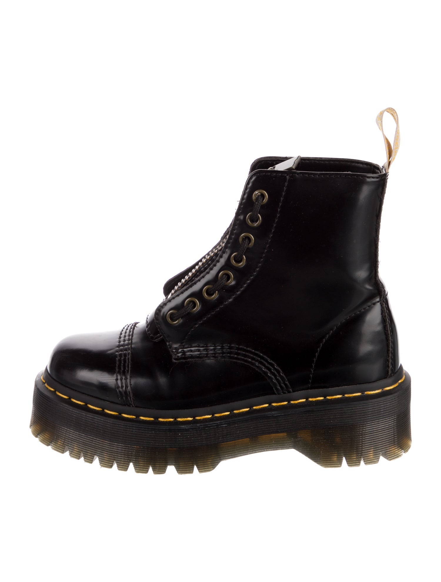 Dr. Martens Leather Combat Boots