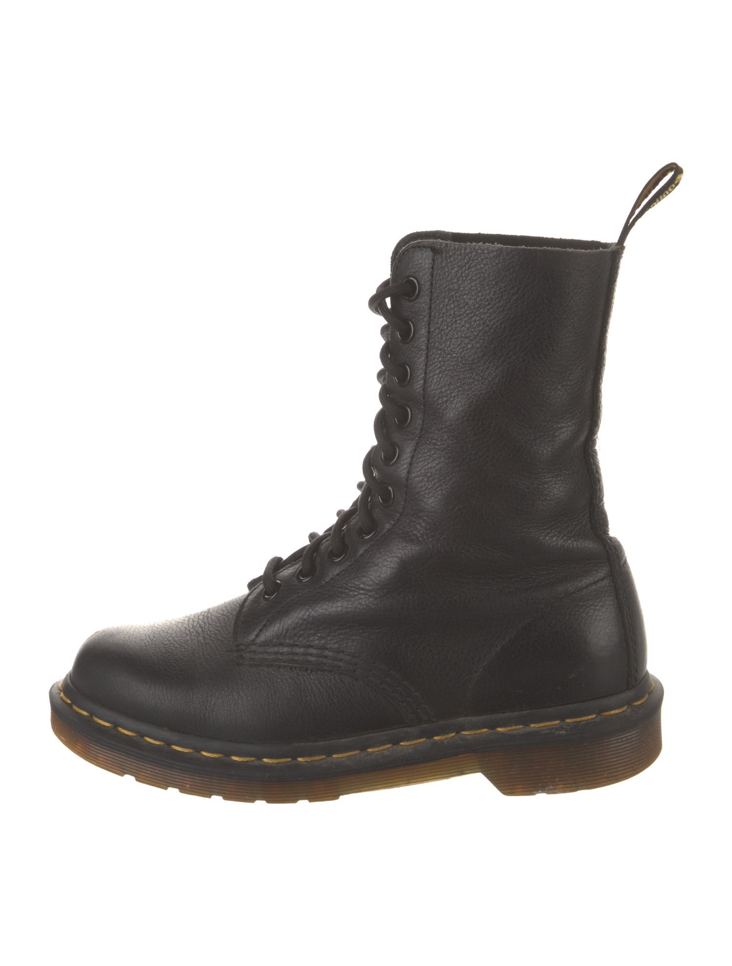 Dr. Martens Leather Combat Boots