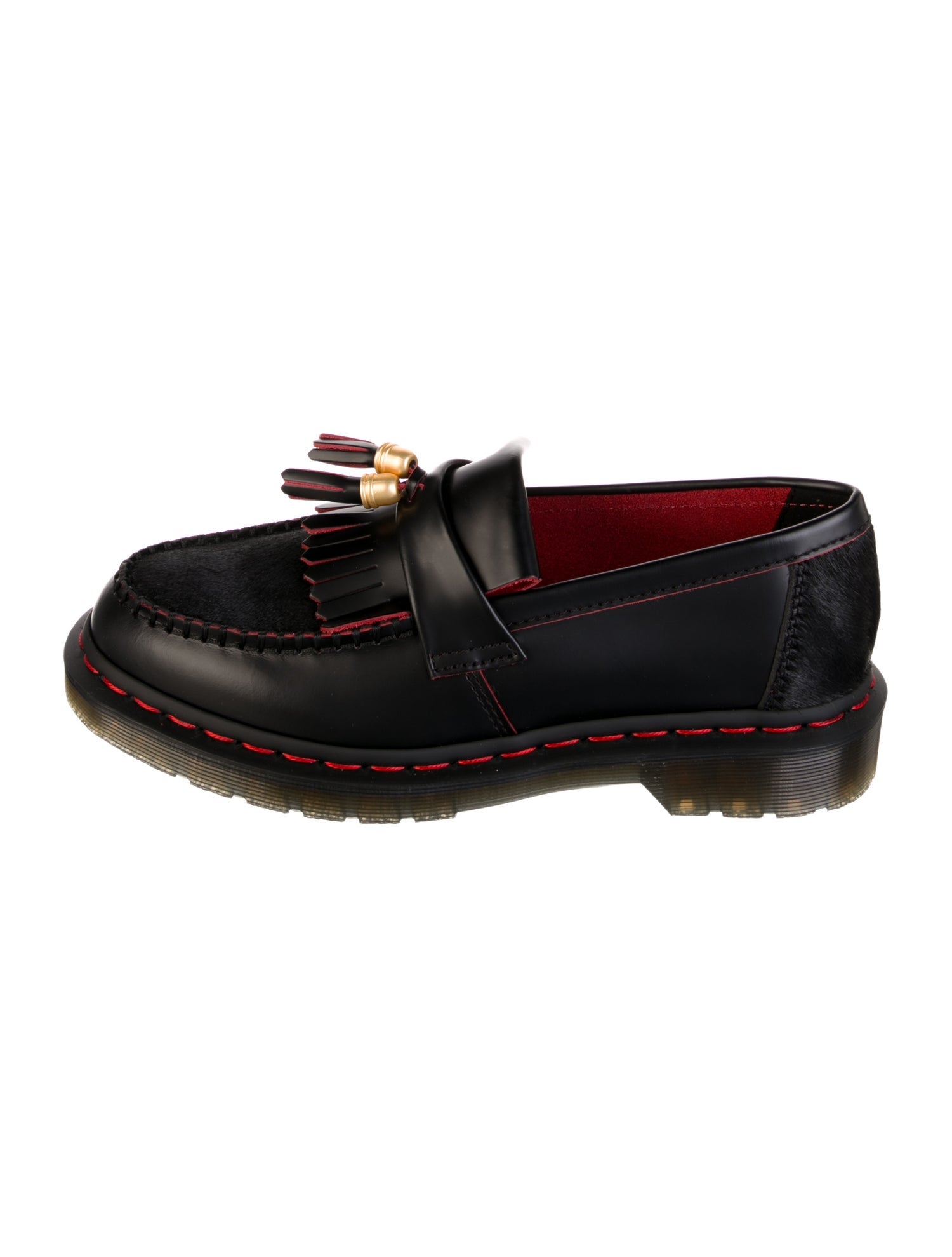 Dr. Martens Leather Tassel Accents Loafers w/ Tags