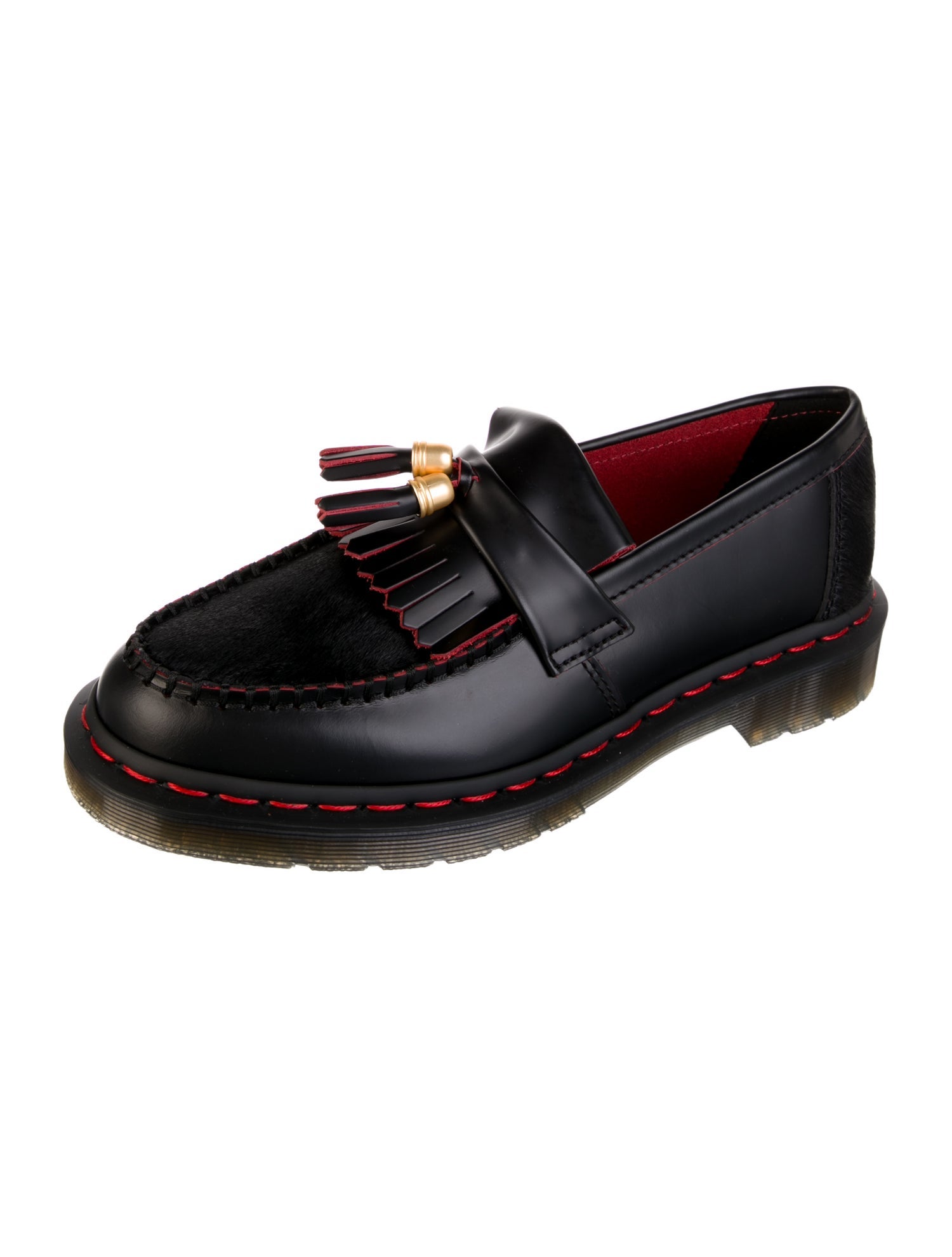 Dr. Martens Leather Tassel Accents Loafers w/ Tags