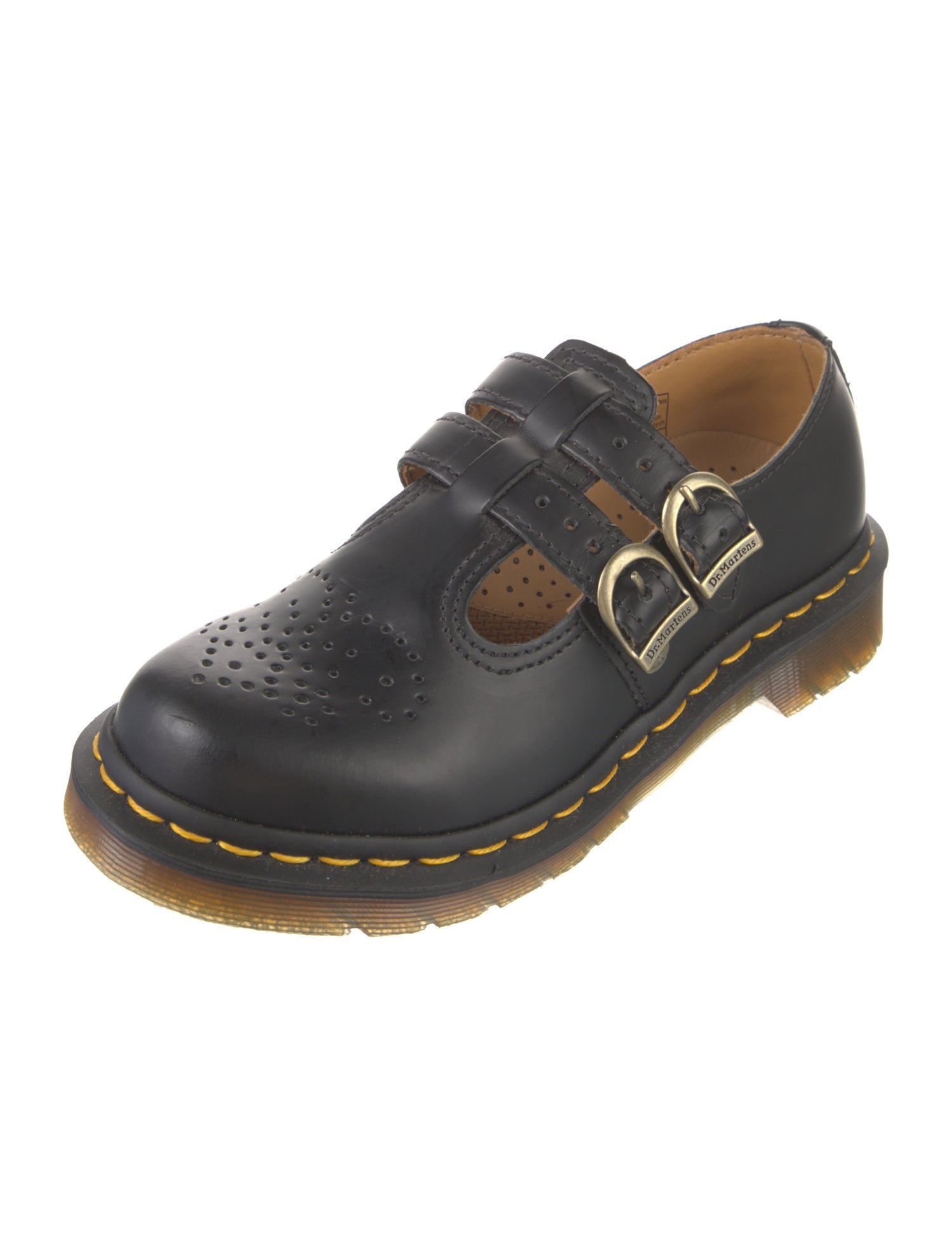 Dr. Martens Leather Mary Jane Flats