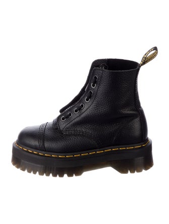 Dr. Martens Leather Combat Boots