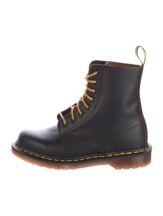 Dr. Martens Leather Combat Boots