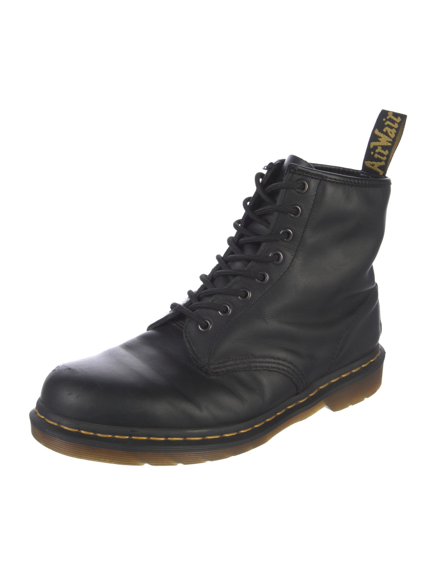 Dr. Martens Leather Lace-Up Boots