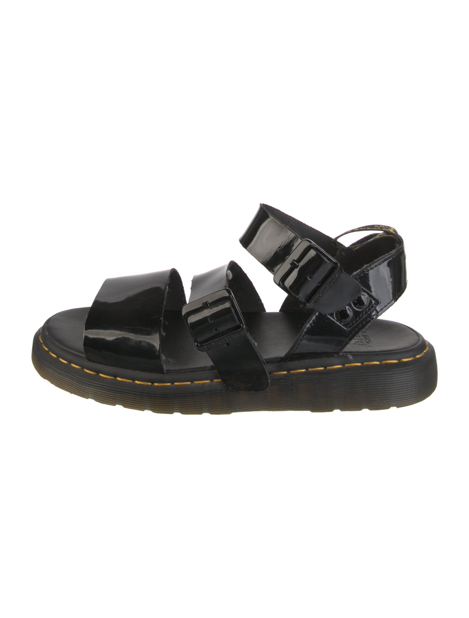 Dr. Martens Patent Leather Sandals