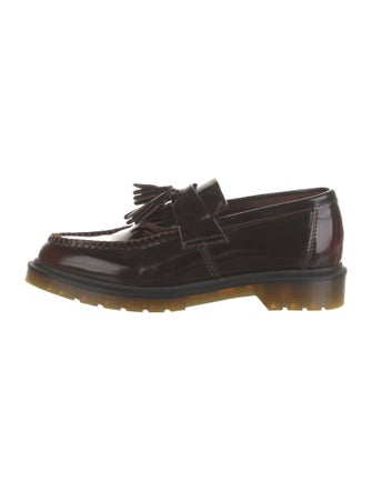 Dr. Martens Leather Tassel Accents Loafers